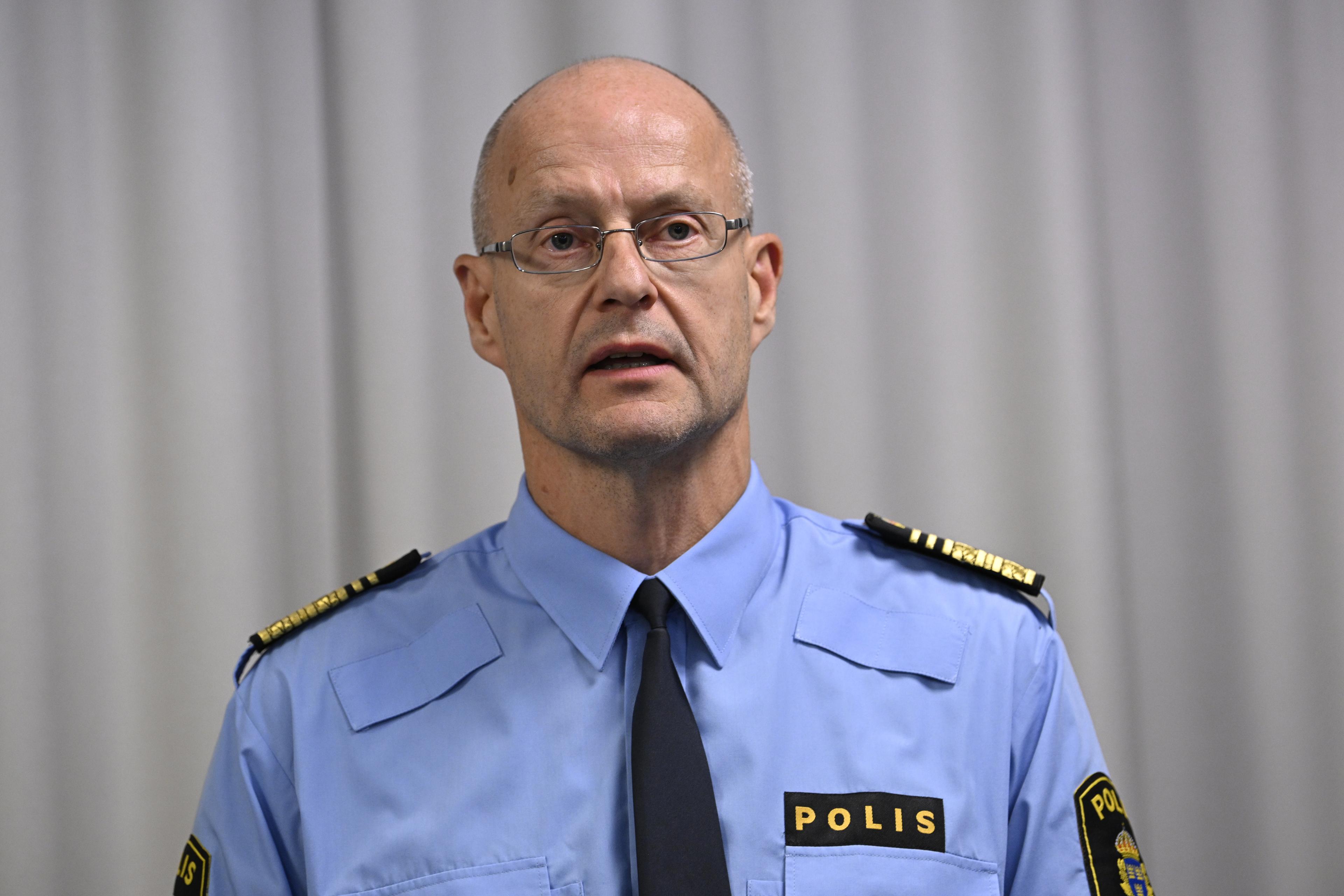 Tidigare polischef Mats Löfving. Arkivbild. Foto: Henrik Montgomery/TT