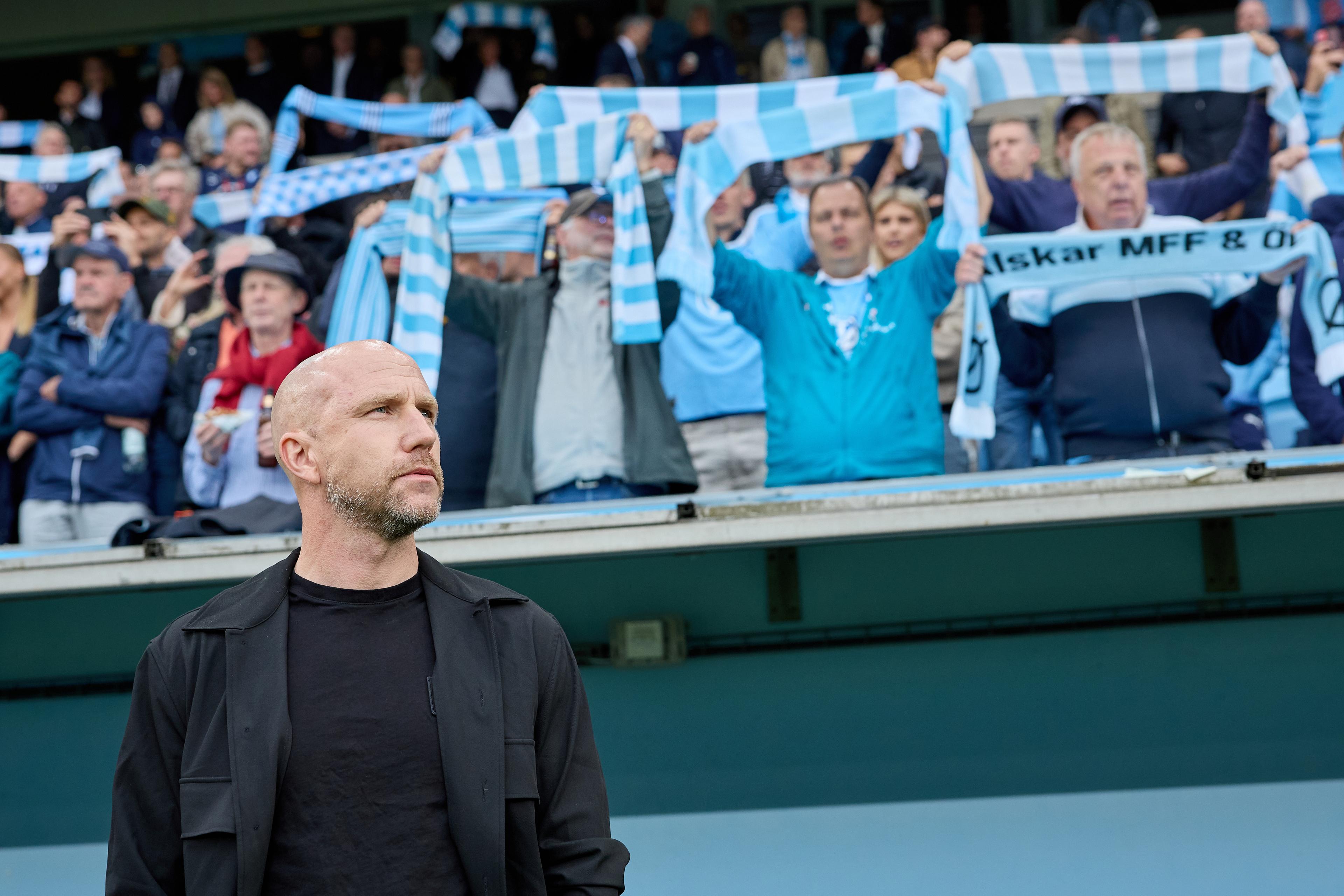 Malmö FF:s tränare Henrik Rydström och hans spelare kvalar till Champions League. Arkivbild. Foto: Anders Bjurö/TT