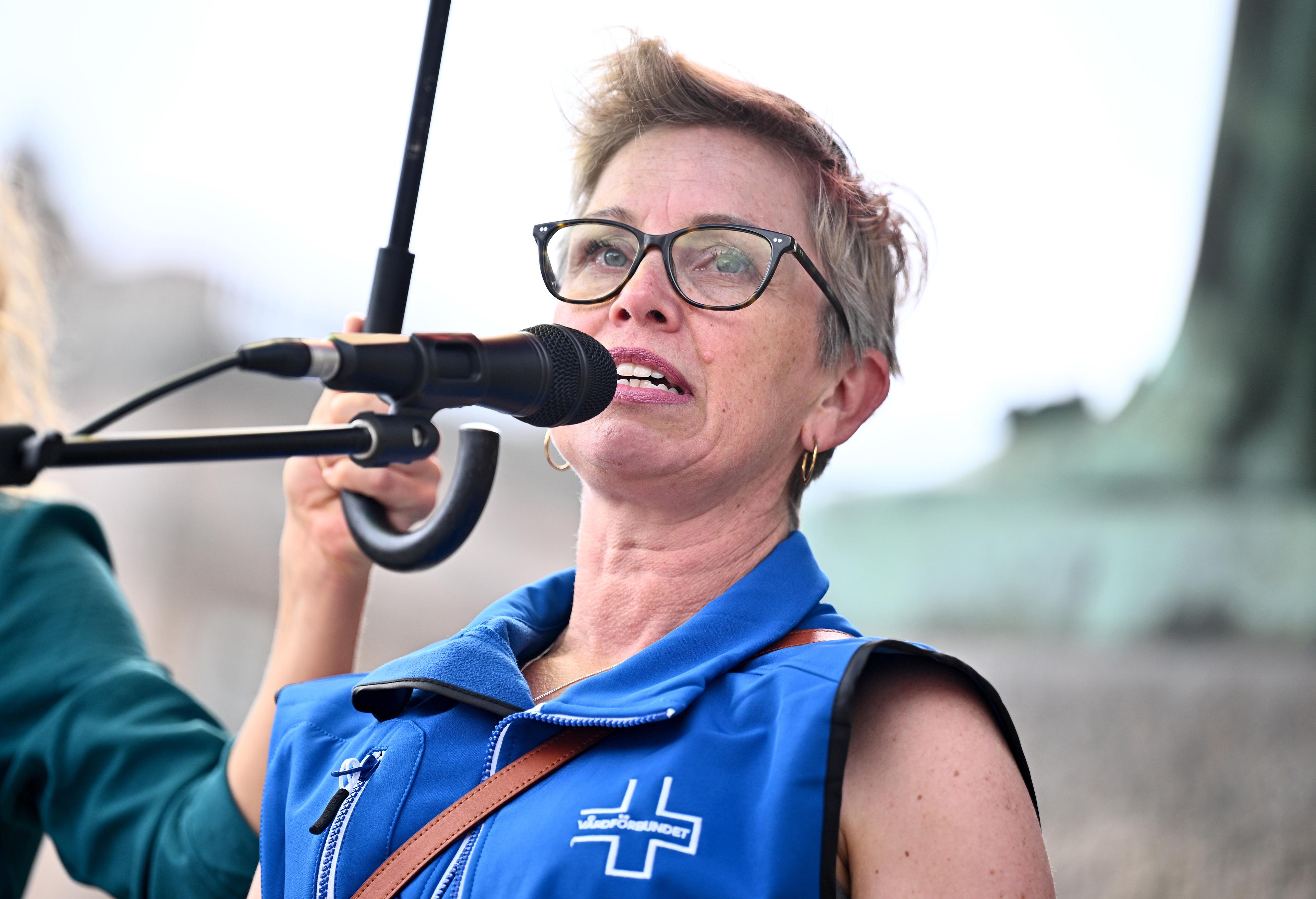 Emma Jonsson är Vårdförbundets avdelningsordförande i Stockholm. Arkivbild. Foto: Claudio Bresciani/TT