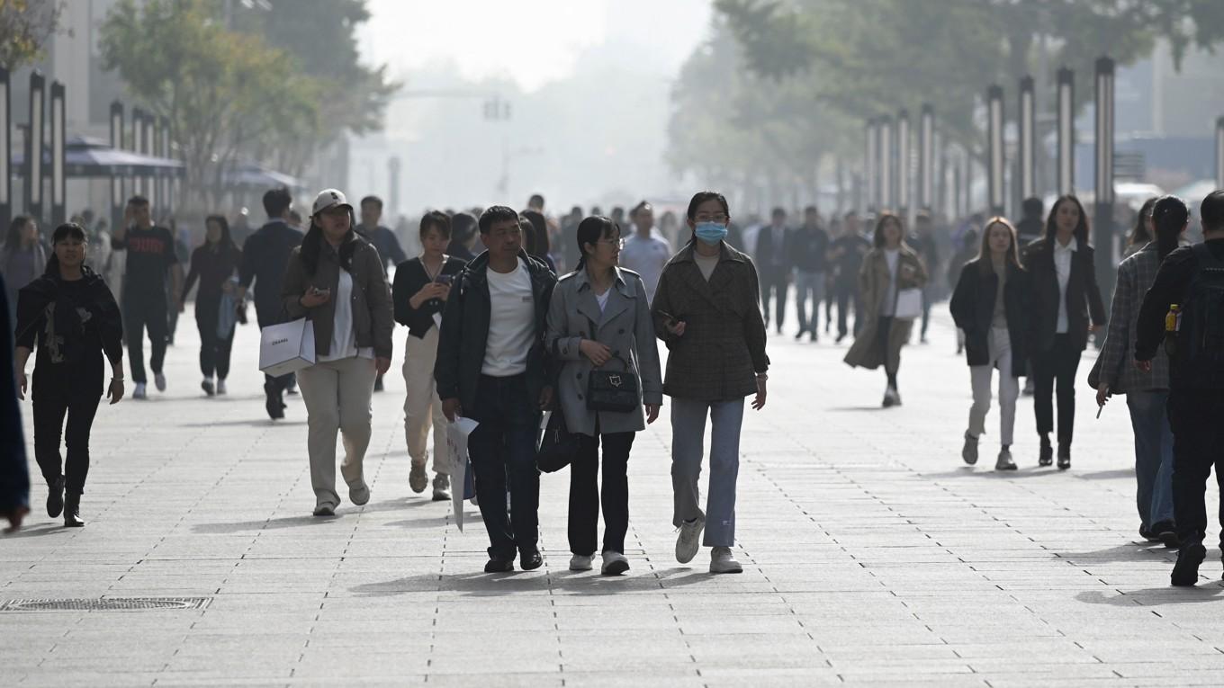 Knivslagsmål och våld på grund av bagateller eller bara ren slump har ökat i det kinesiska samhället, vilket anses bero på att många nu mår dåligt. Foto: Wang Zhao/AFP via Getty Images