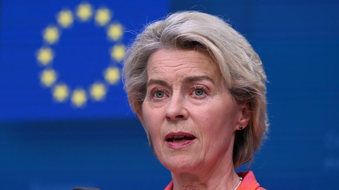 EU-kommissionens ordförande Ursula von der Leyen. Foto: John Thys/AFP via Getty Images