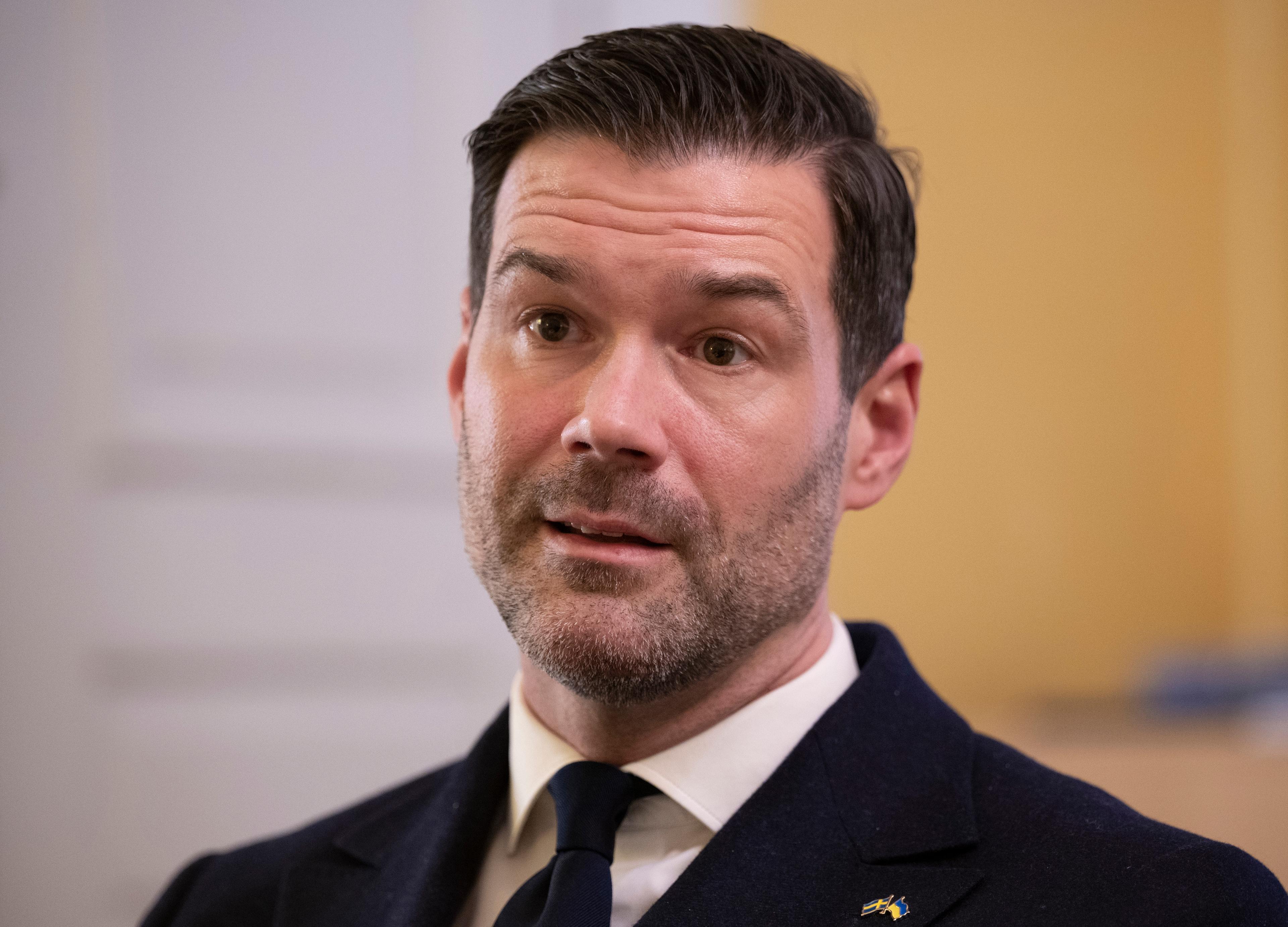 Johan Forssell (M), bistånds- och utrikeshandelsminister. Arkivbild. Foto: Fredrik Sandberg/TT