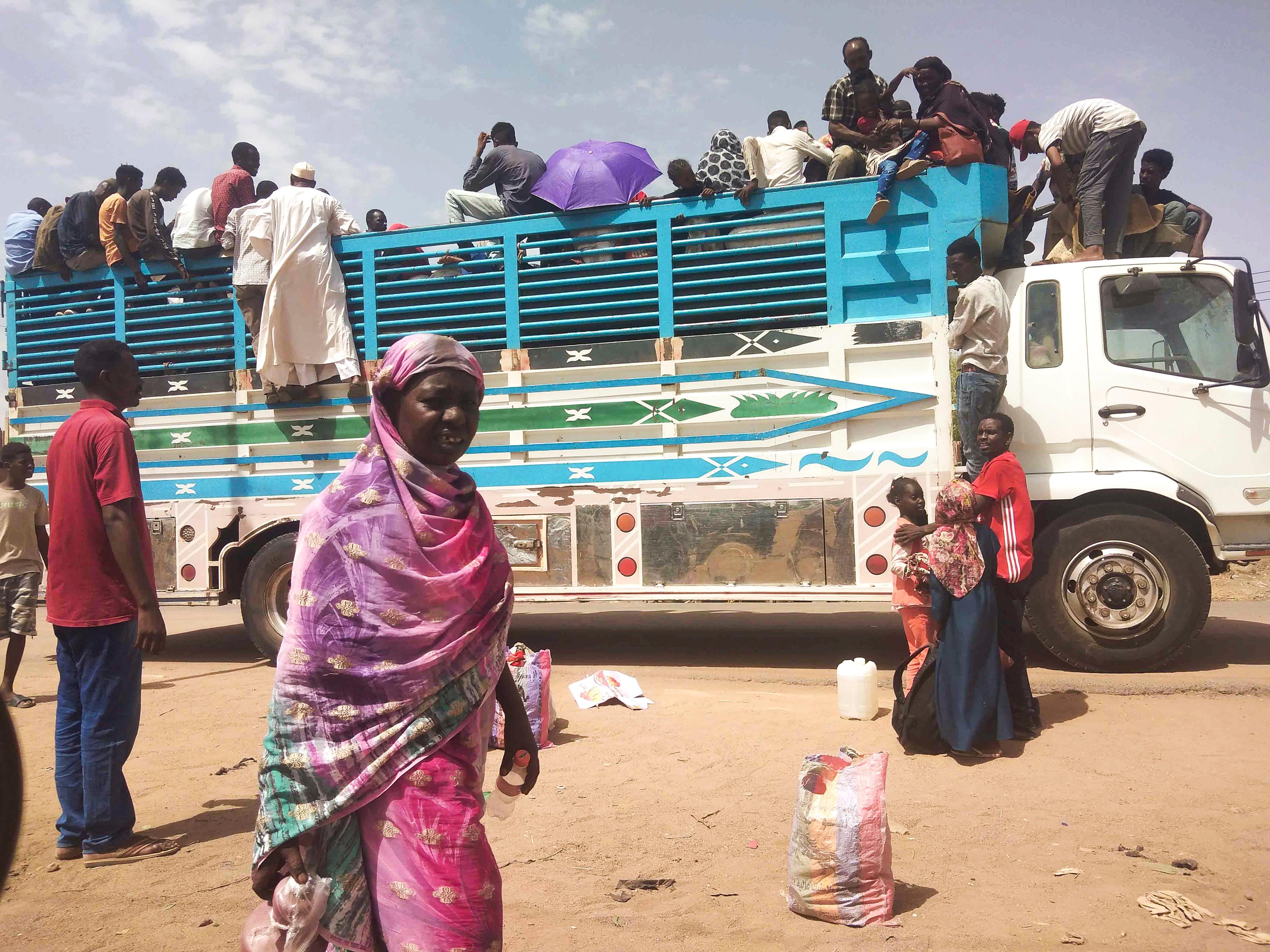 Den humanitära situationen i Sudan riskerar att "sluka hela regionen" enligt FN. Arkivbild. Foto: AP/TT