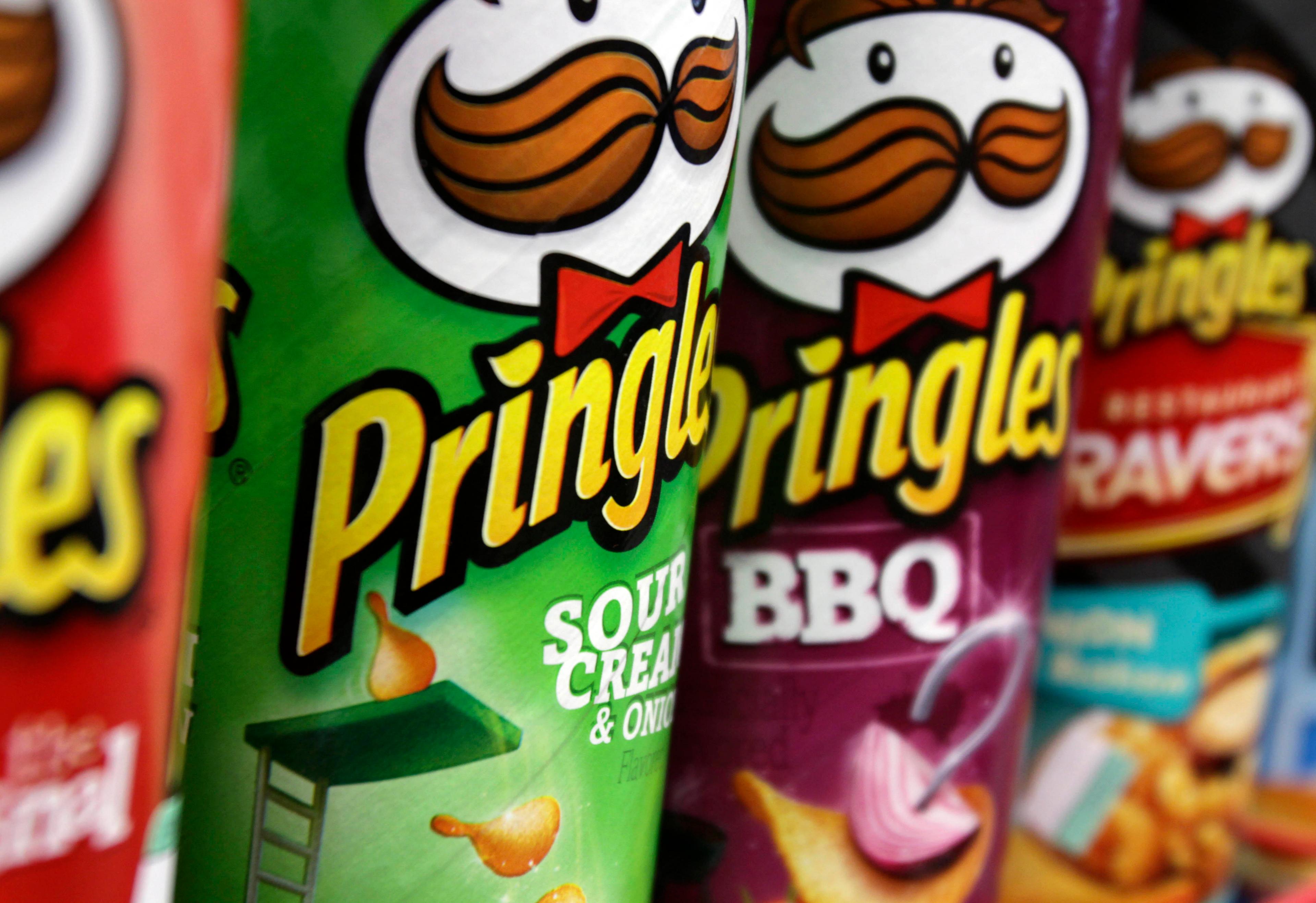 Mars köper upp Kellanova som bland annat äger chipsmärket Pringles. Arkivbild. Foto: Pat Wellenbach AP/TT