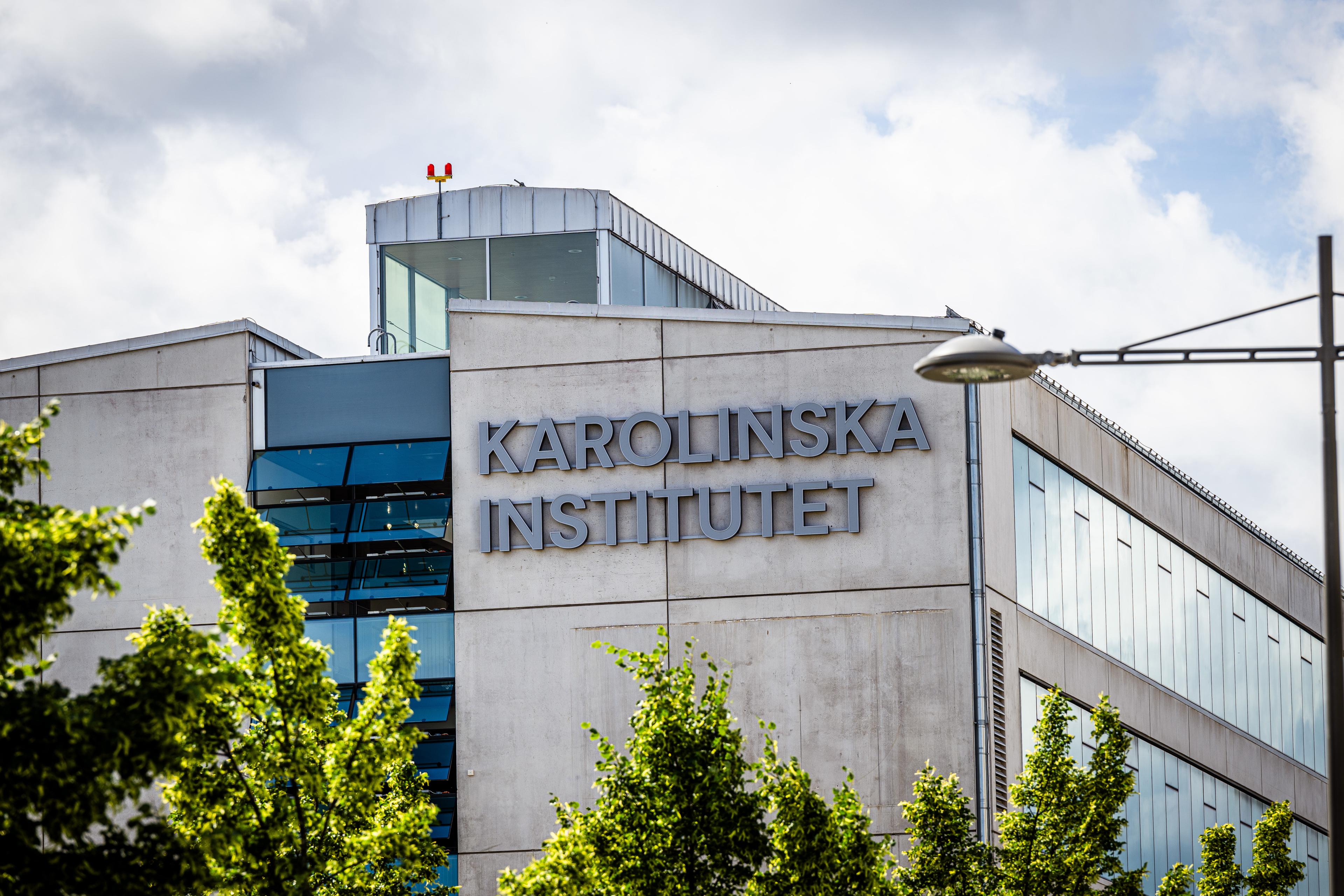 Högst rankande Karolinska Institutet har campusområden i Solna och i Flemingsberg, Huddinge. Arkivbild. Foto: Magnus Lejhall/TT