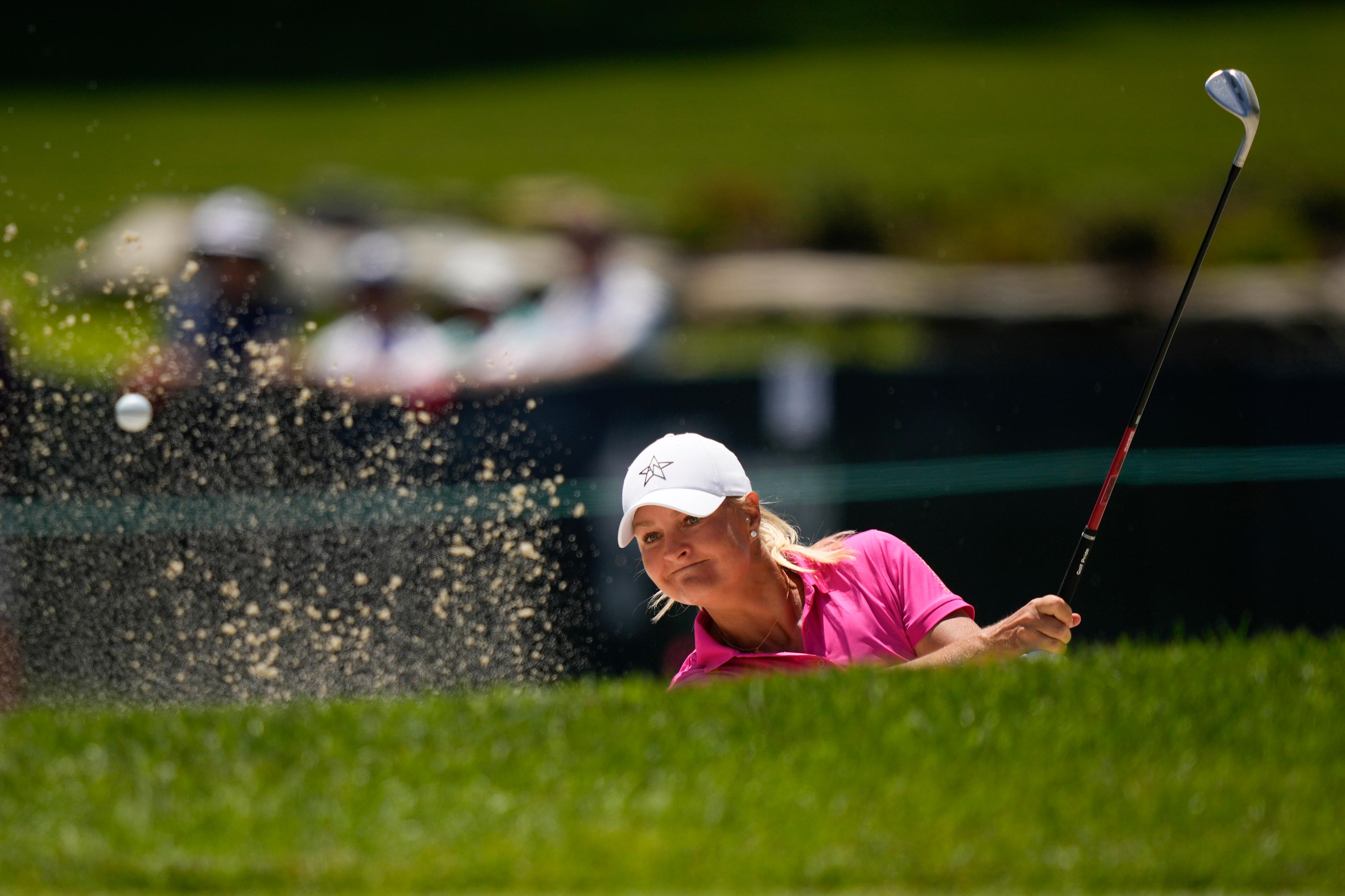 Anna Nordqvist har inte haft någon bra start på British Open. Arkivbild. Foto: Matt Slocum/AP/TT