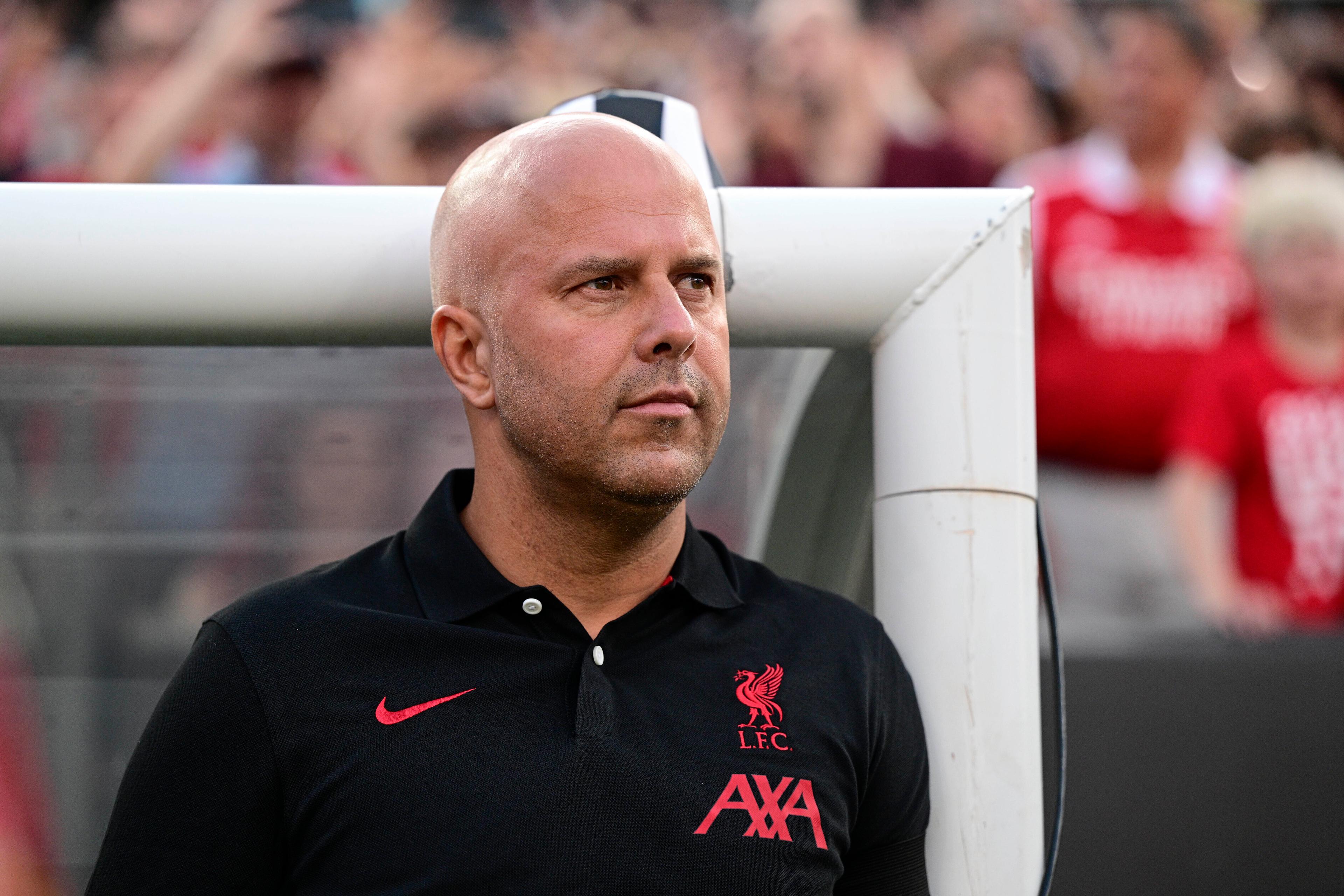 Anfieldpremiären stundar för Arne Slot. Arkivbild. Foto: Derik Hamilton/AP/TT