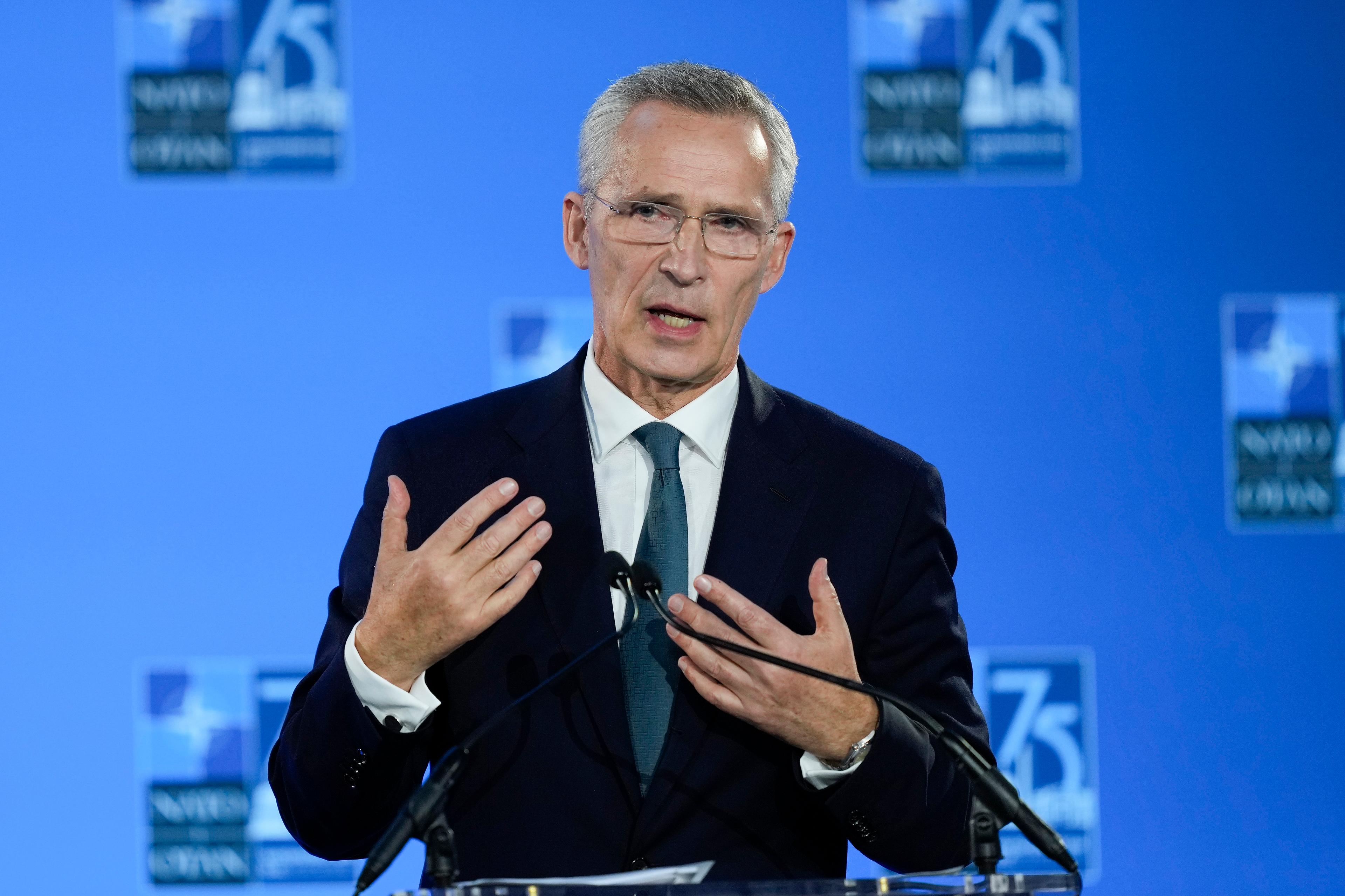 Jens Stoltenberg. Arkivbild. Foto: Matt Rourke/AP/TT