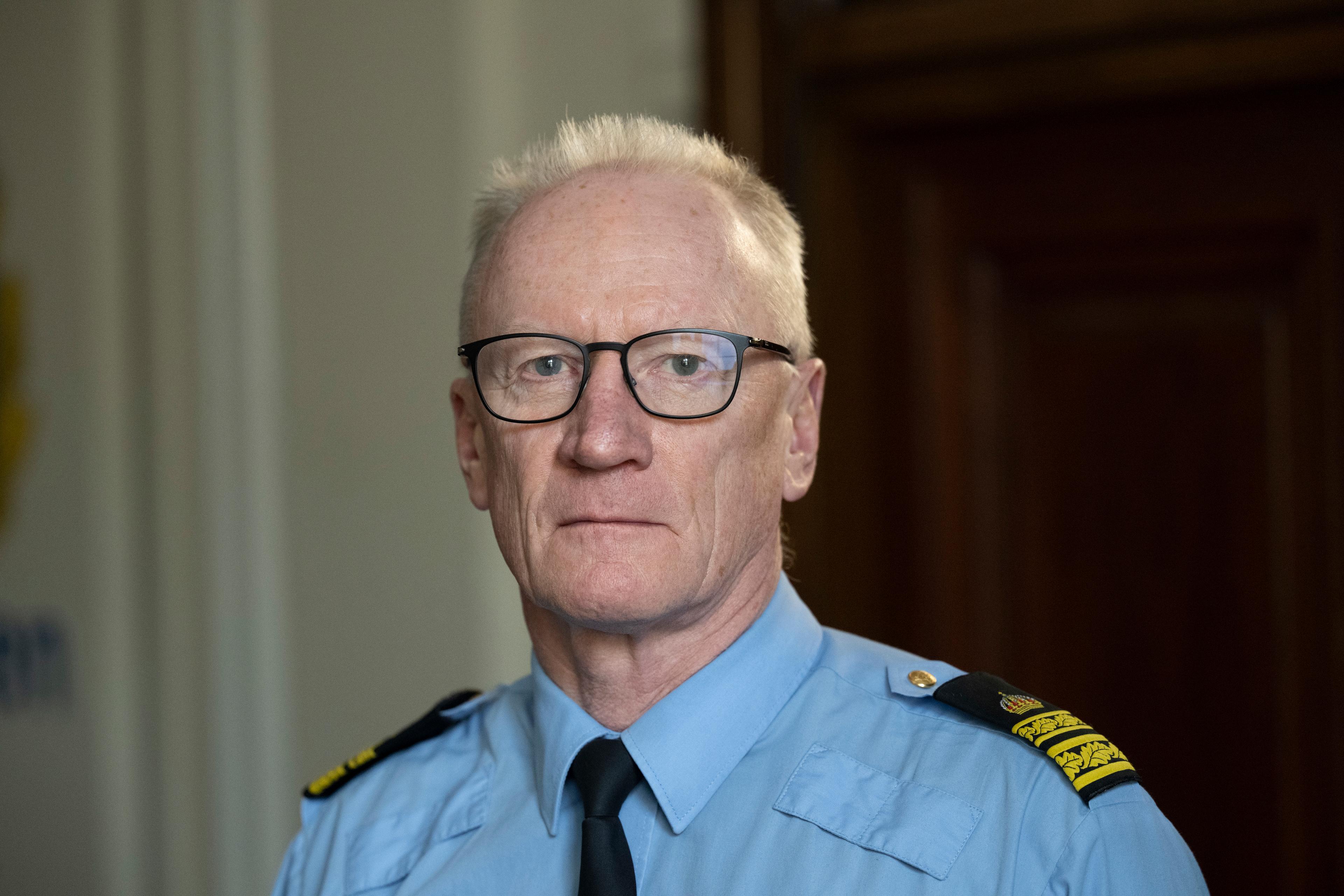 Per Engström, sektionschef vid polisens Nationella operativa avdelning (Noa), säger att det är svårt att bedöma avstånd i mörker. Arkivbild. Foto: Fredrik Sandberg/TT