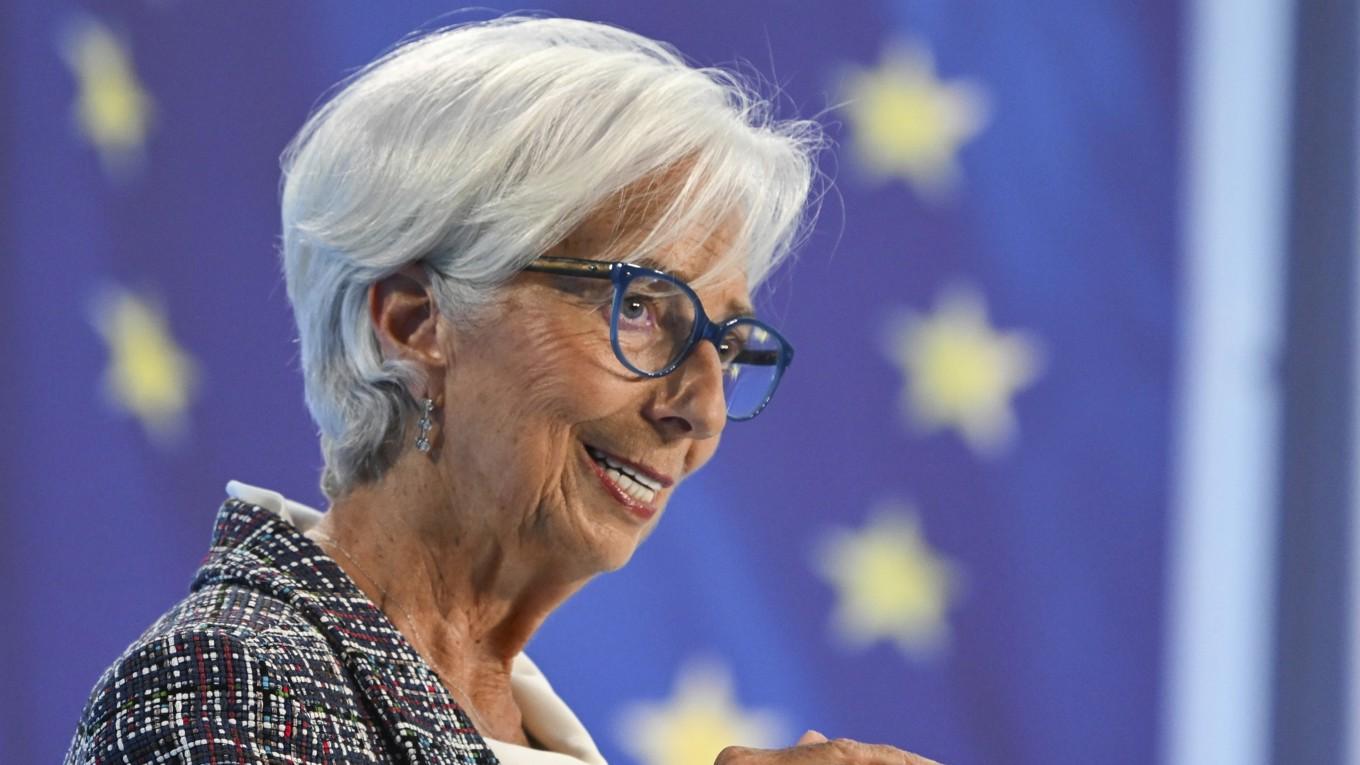 Christine Lagarde, chef på Europeiska centralbanken. Arkivbild. Foto: Arne Dedert AP/TT