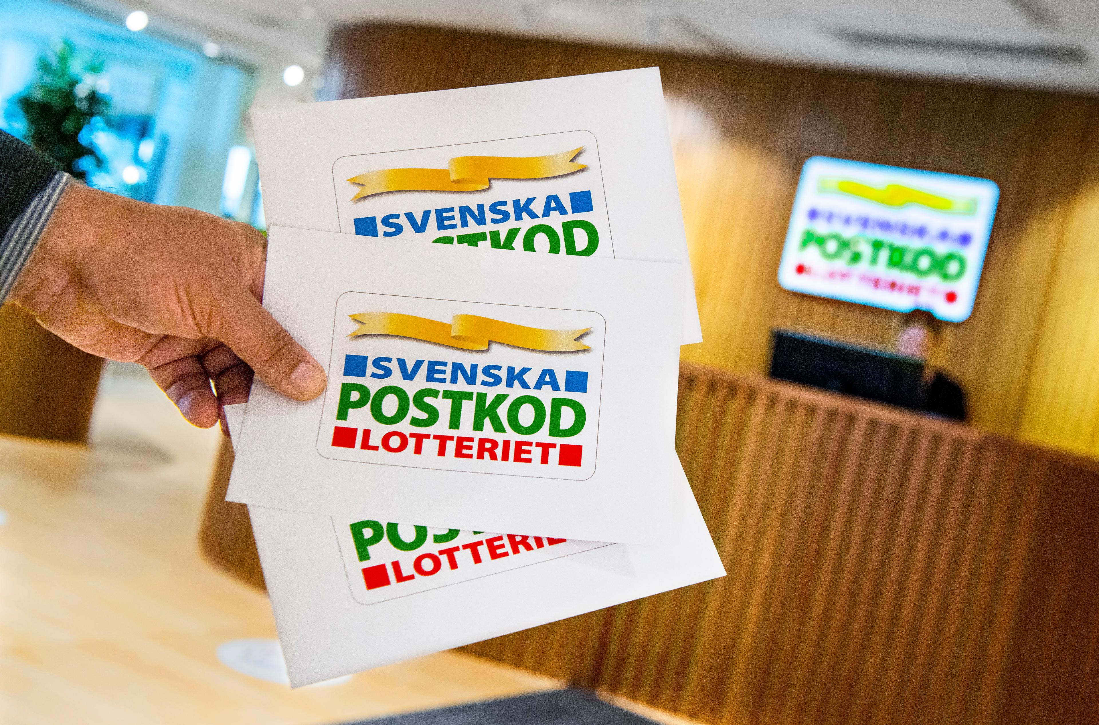 Svenska Postkodlotteriet pausar samarbete. Arkivbild. Foto: Claudio Bresciani/TT