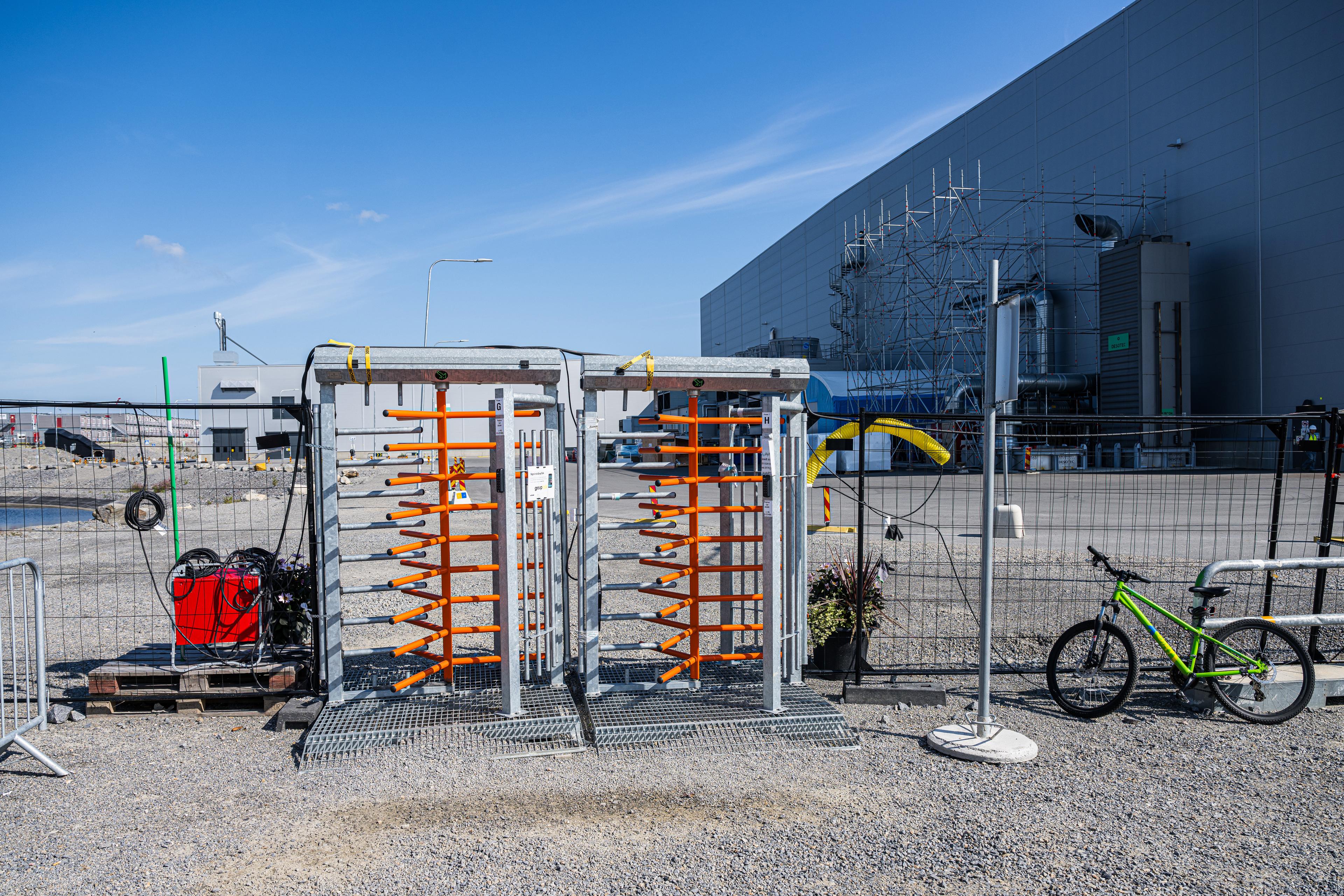 Fabriken Northvolt i Skellefteå. Arkivbild. Foto: Magnus Lejhall/TT