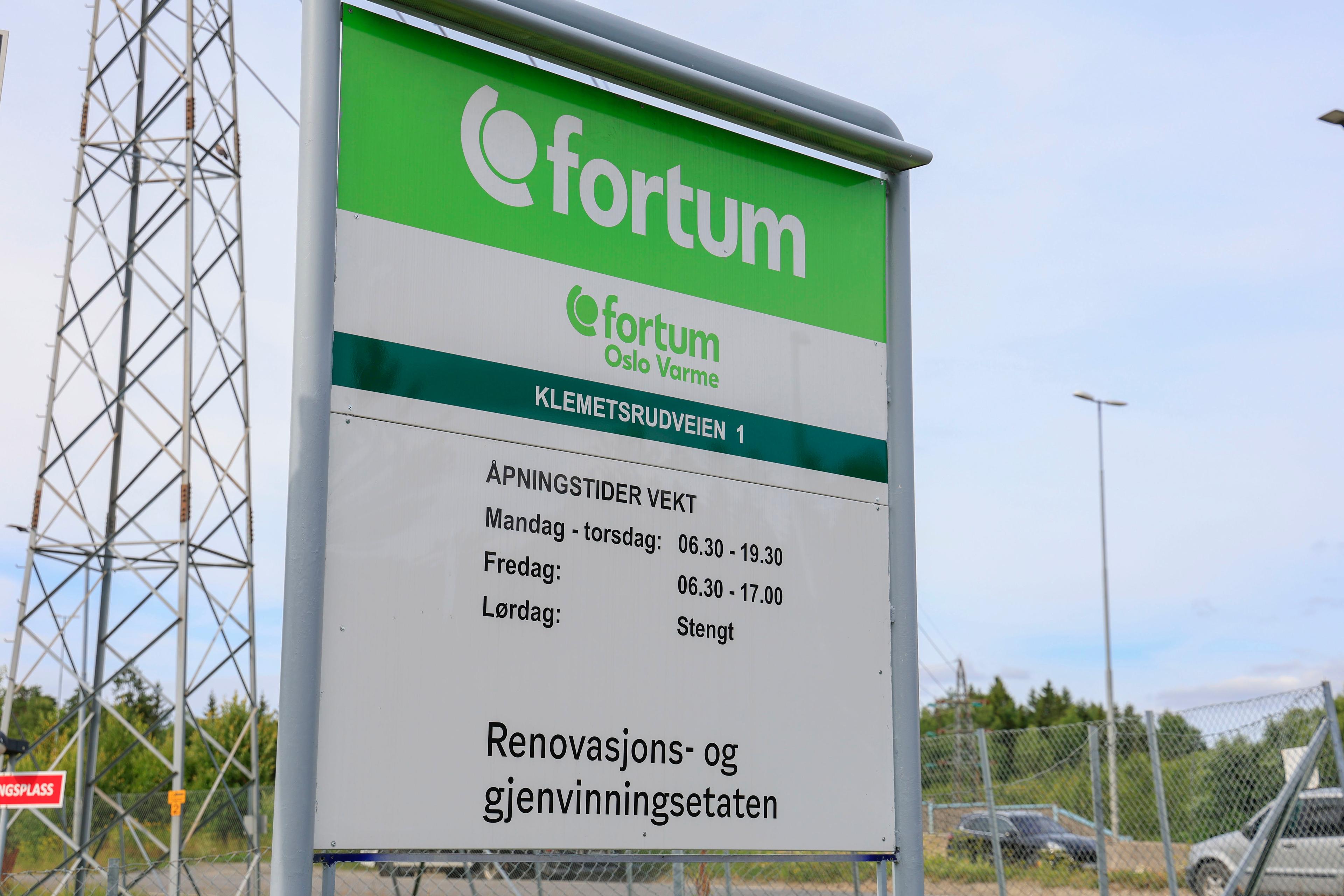 Fortum pausar samarbetet med Effective Communication. Arkivbild. Foto: Tor Erik Schrøder/NTB/TT