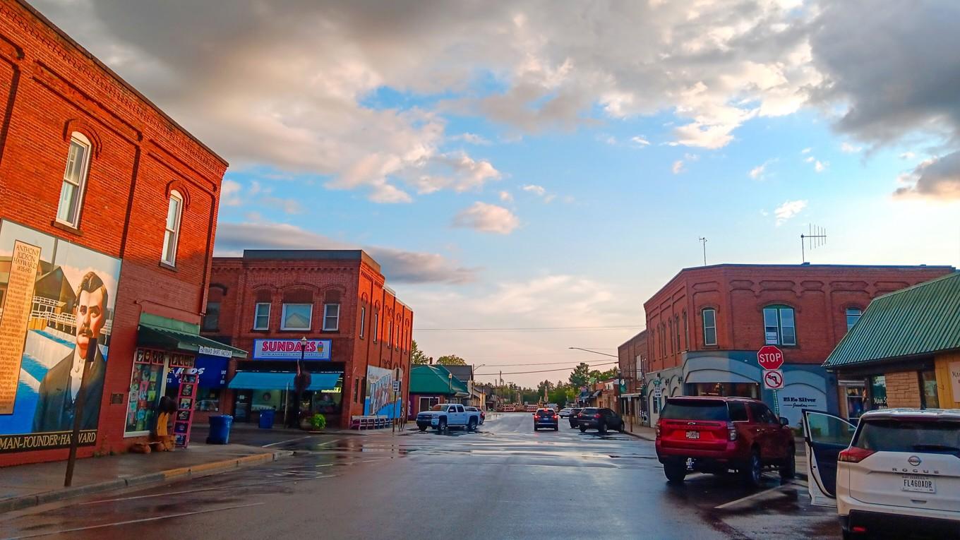 Hayward är huvudorten i Sawyer County i nordvästra Wisconsin och har ungefär 2 500 invånare. Foto: Nathan Worcester