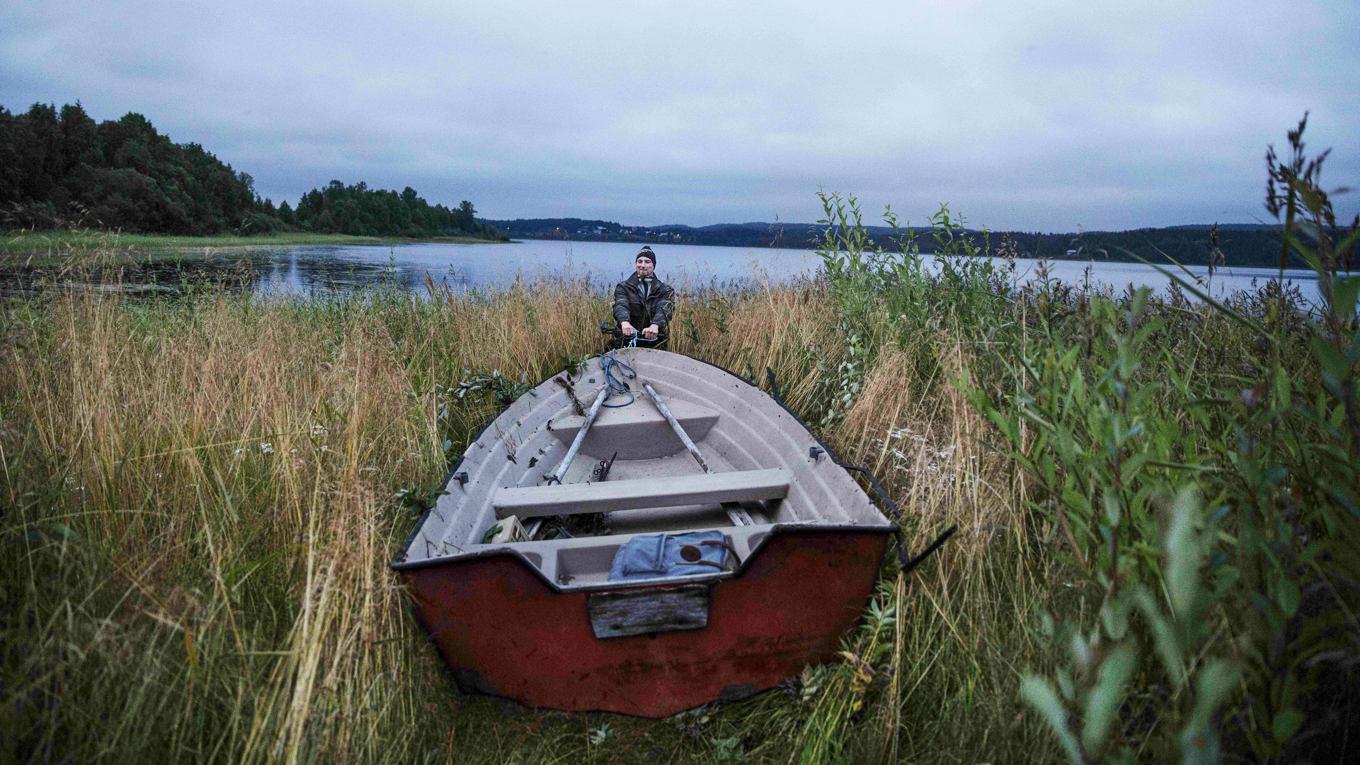 Förutom texter innehåller utställningen fotografier som är tagna under resan. Foto: Jessica Segerberg