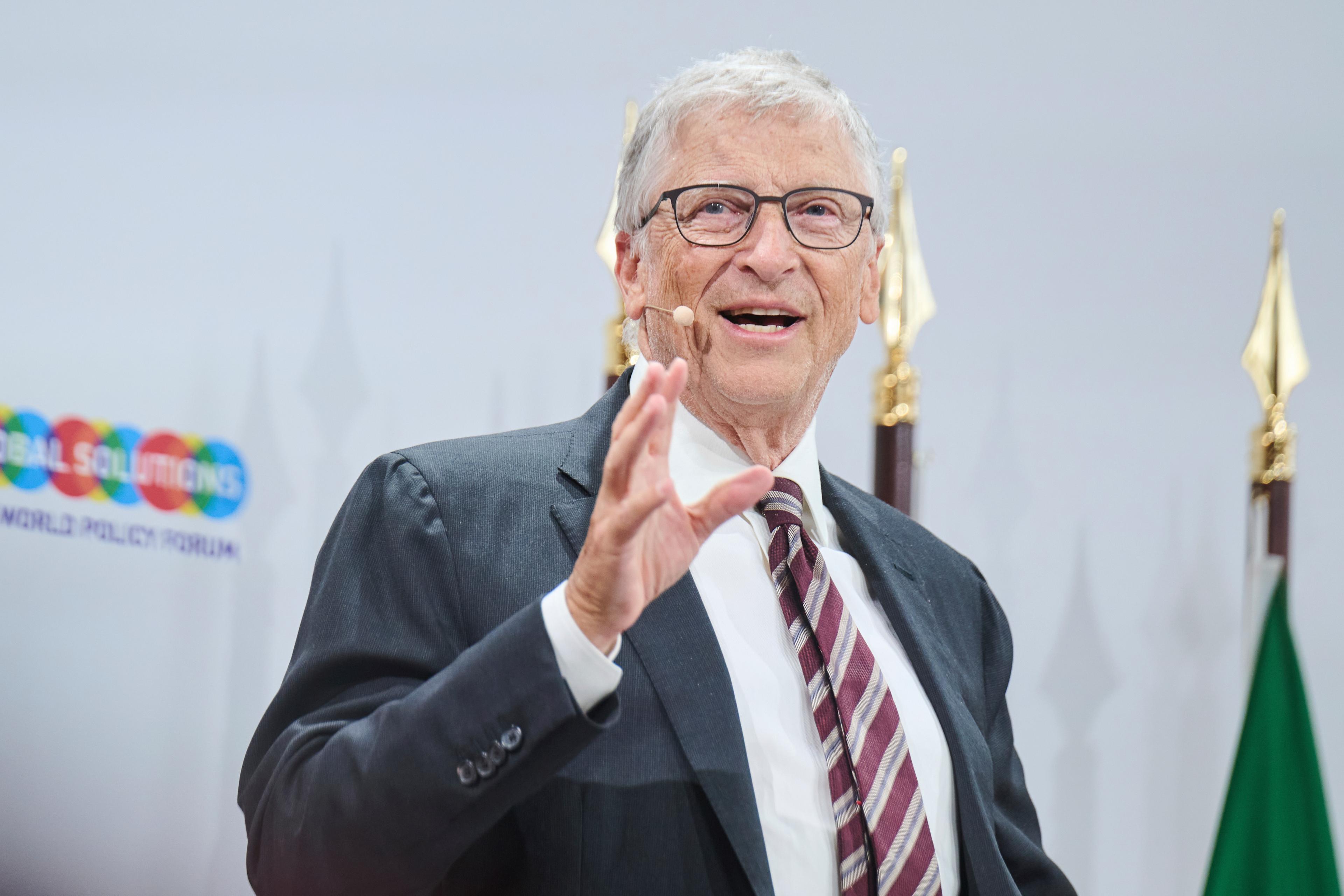 Microsoft, med storägaren och grundaren Bill Gates, lanserar ett återköpsprogram värt 610 miljarder kronor. Arkivbild Foto: Annette Riedl AP/TT