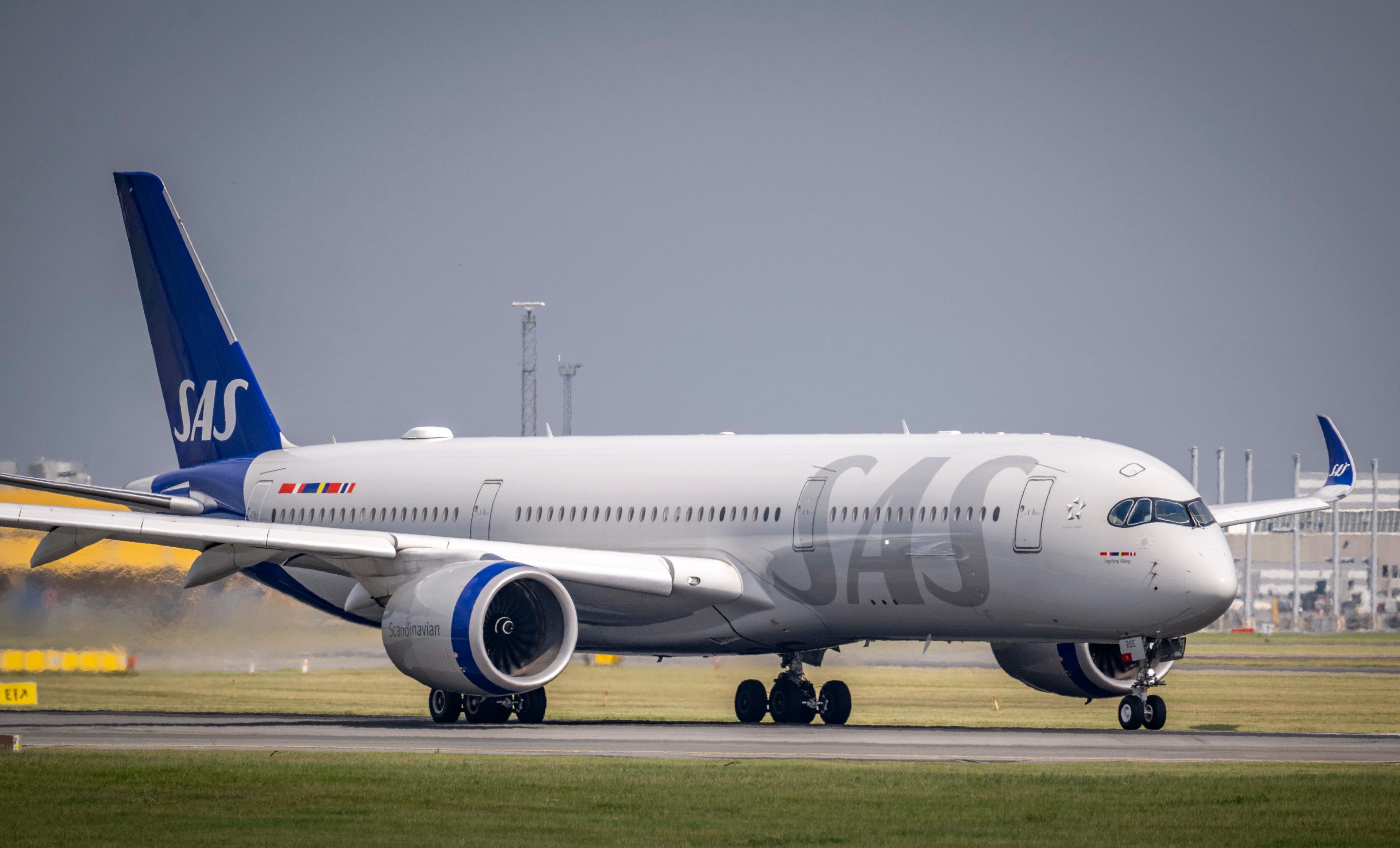 Pånyttfödda SAS utökar antalet flyglinjer från Köpenhamnsflygplatsen Kastrup. Arkivbild. Foto: Johan Nilsson/TT