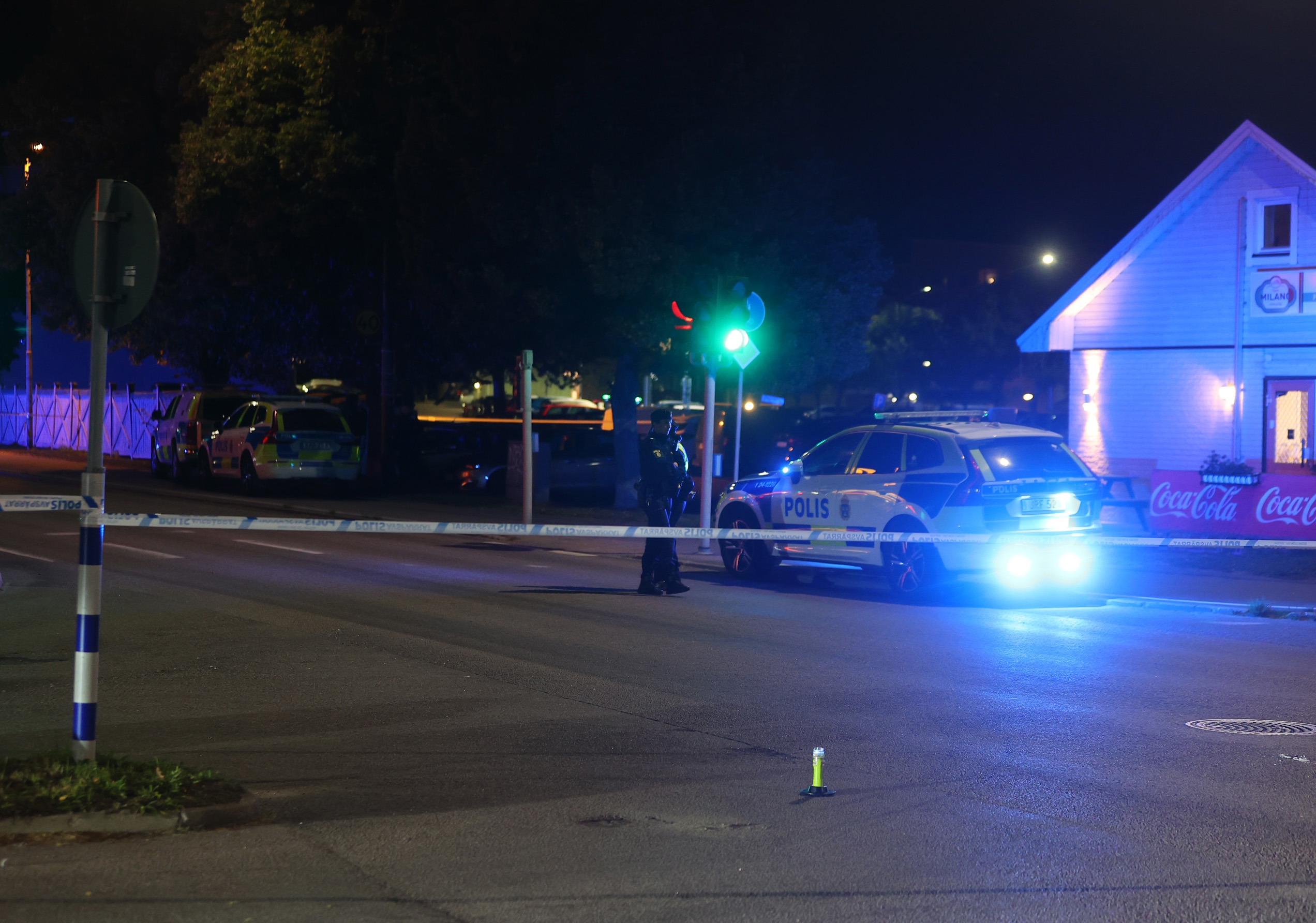 En man har skjutits till döds i Hallstahammar. Foto: Pontus Altin/TT