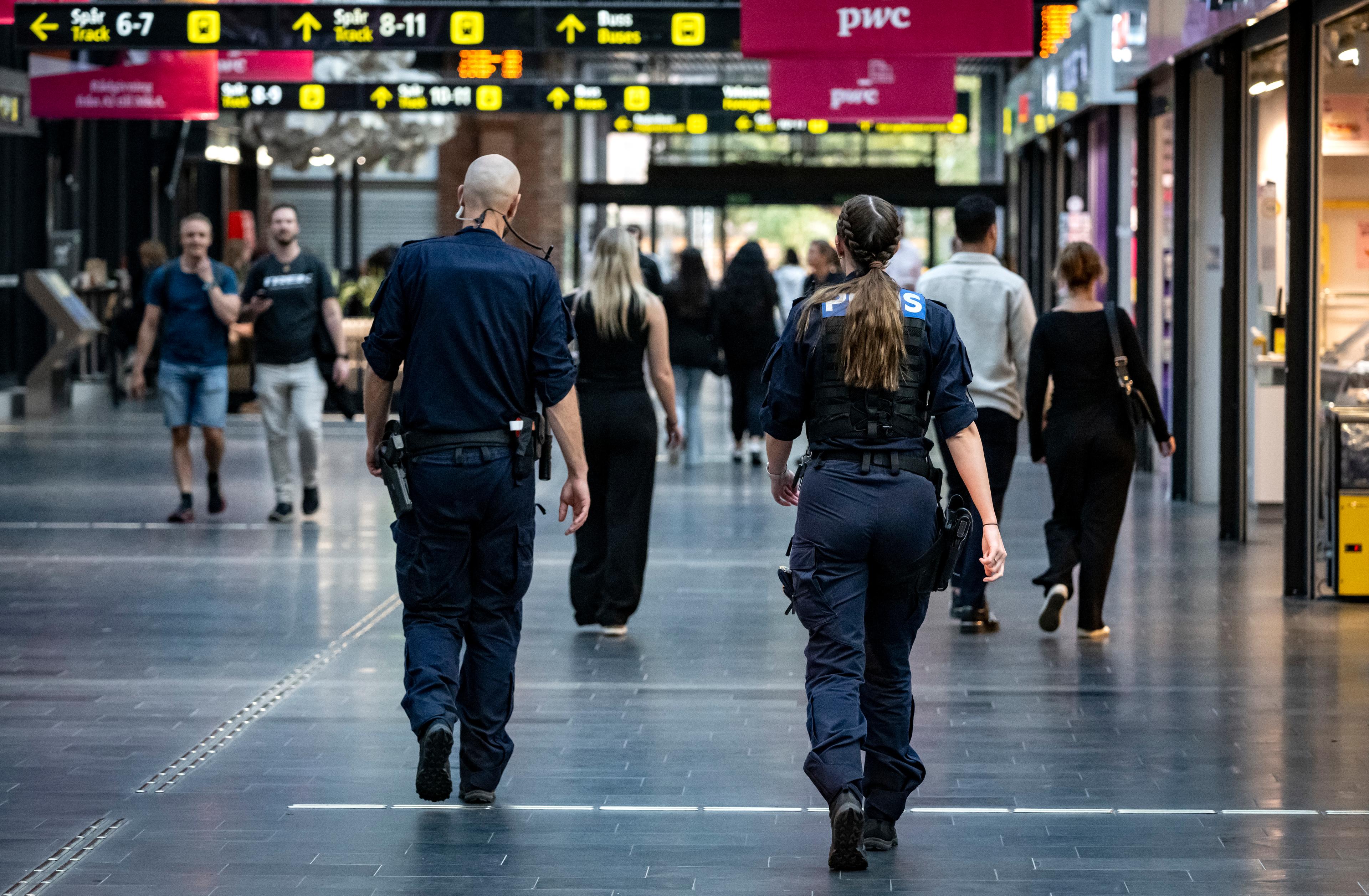 En 17-årig pojke greps på Malmö centralstation sent på onsdagskvällen. Arkivbild. Foto: Johan Nilsson/TT