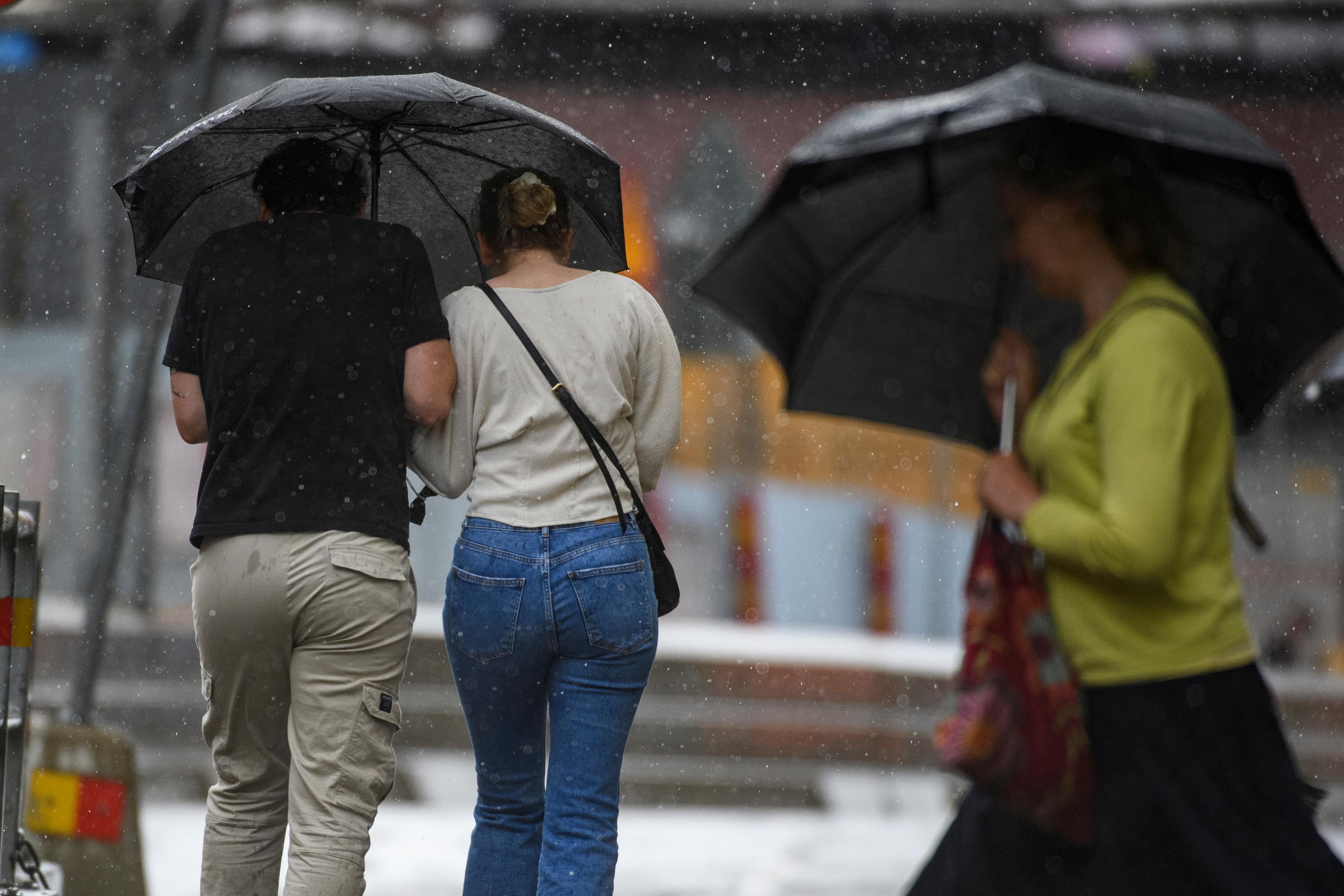 "Ett klassiskt lågtryck" drar in över Sverige nästa vecka, enligt SMHI. Arkivbild. Foto: Oscar Olsson/TT