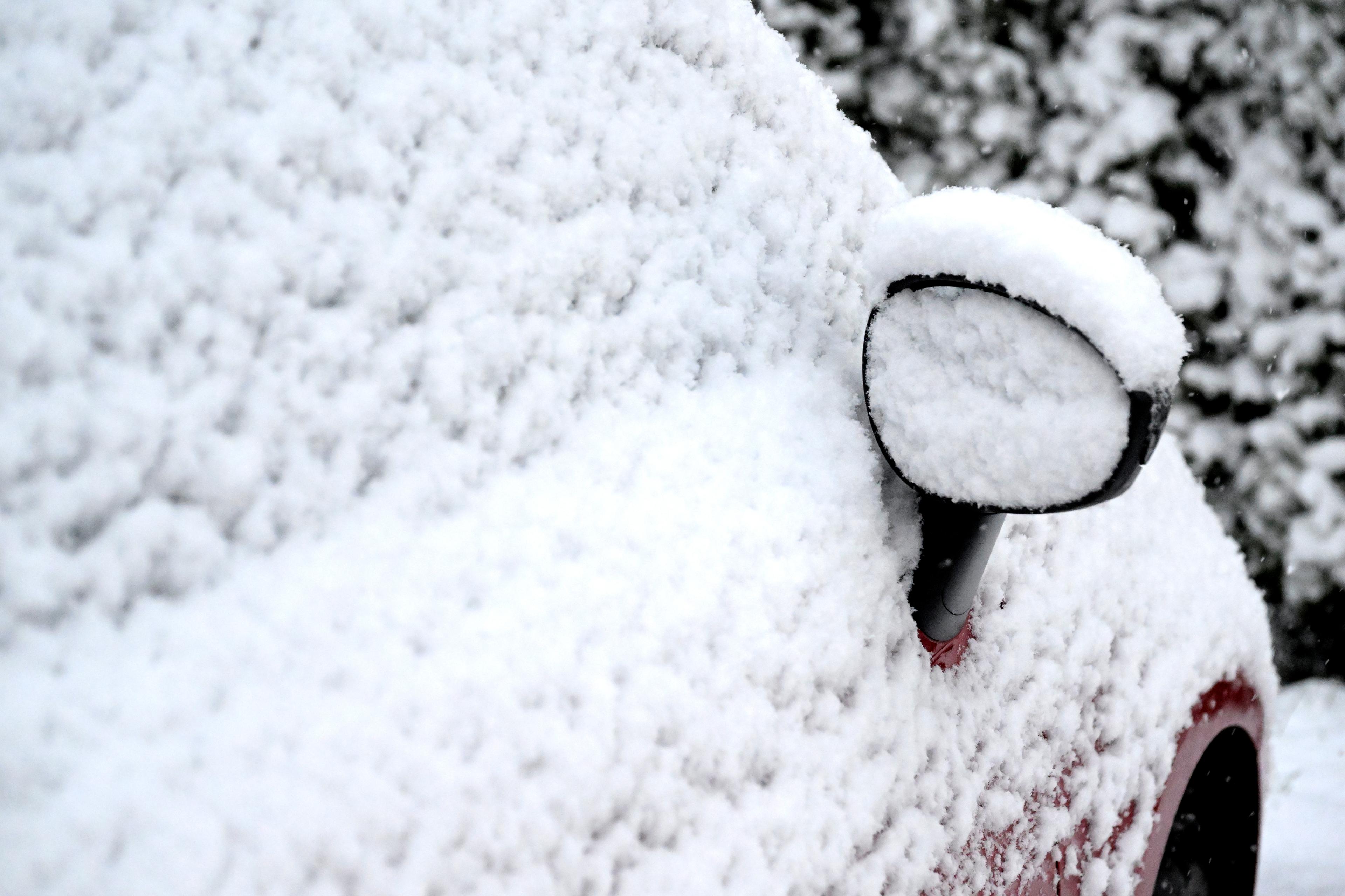 SMHI har utfärdat gula varningar för snöfall i delar av nordligaste Sverige. Arkivbild. Foto: Janerik Henriksson/TT