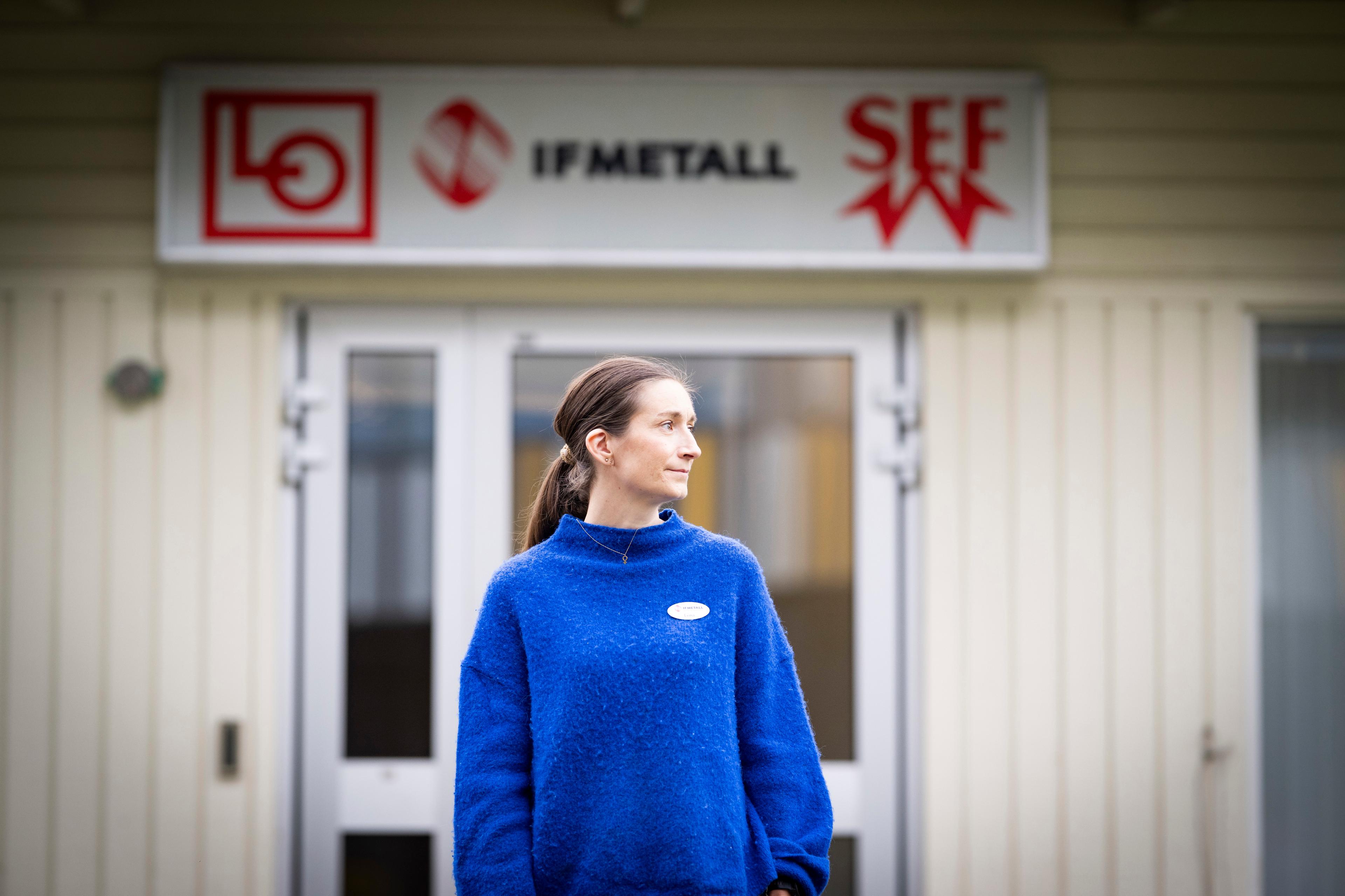 Lena Lundgren tror att det kan behövas insatser för de varslade utomeuropeiska arbetarna om de ska kunna stanna i regionen. Foto: Pontus Lundahl/TT