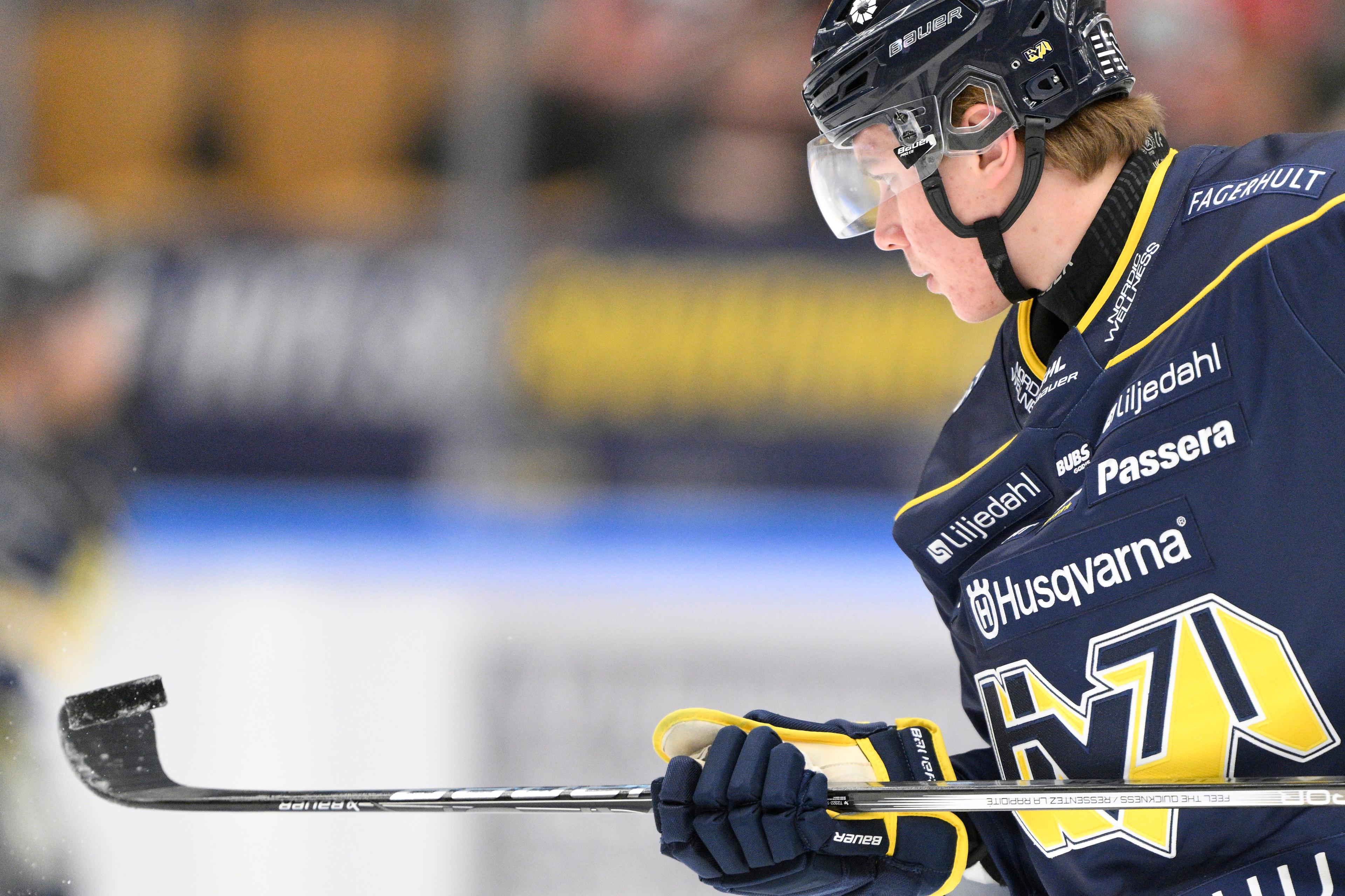 HV71:s Herman Träff. Arkivbild. Foto: Mikael Fritzon/TT