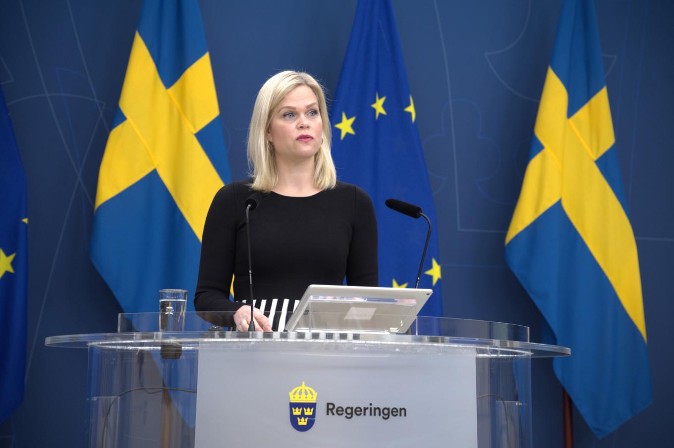 Paulina Brandberg ansvarar för jämställdhetsfrågor. Foto: Roger Sahlström