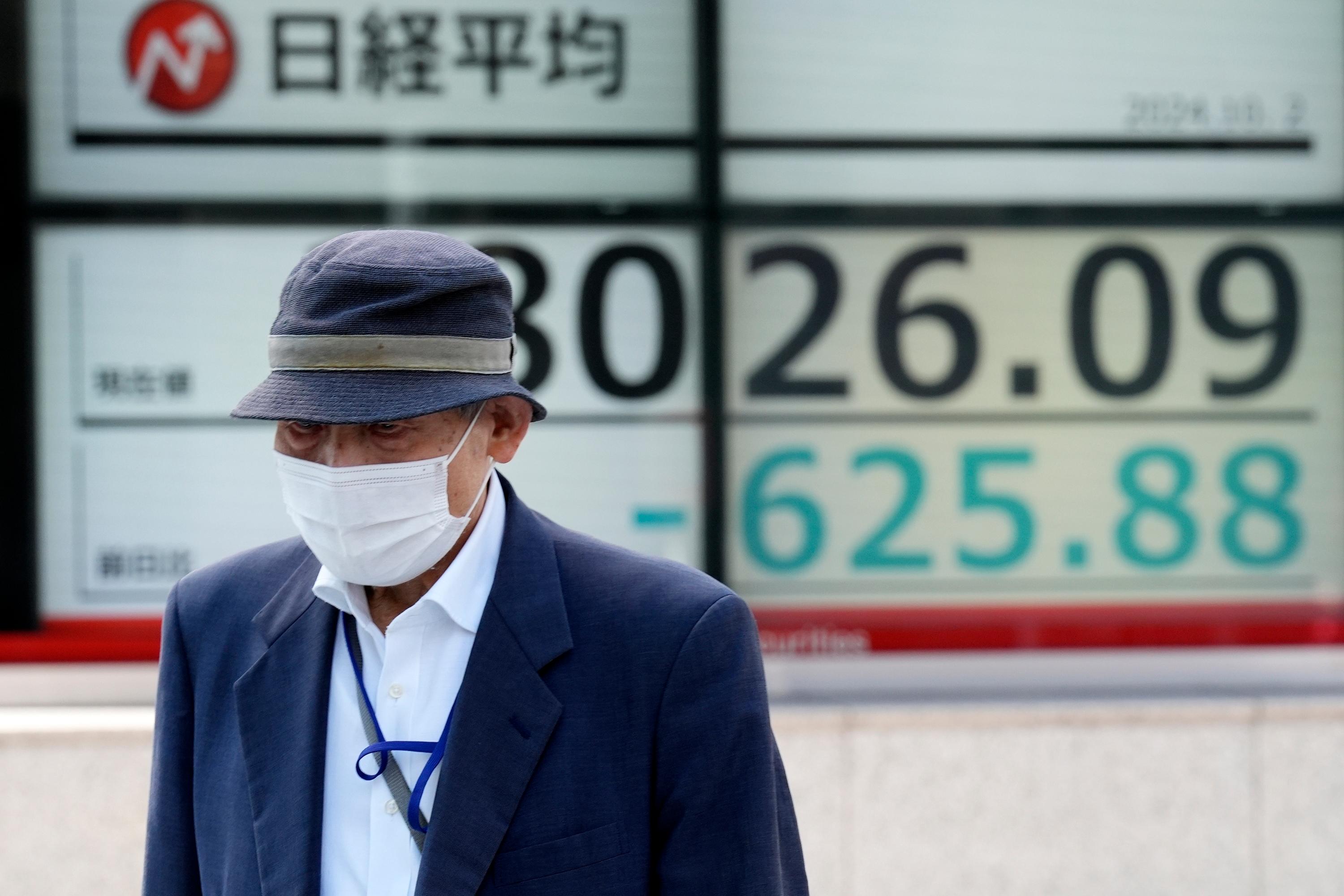 Dystert i Tokyo. Arkivbild. Foto: Eugene Hoshiko/AP/TT