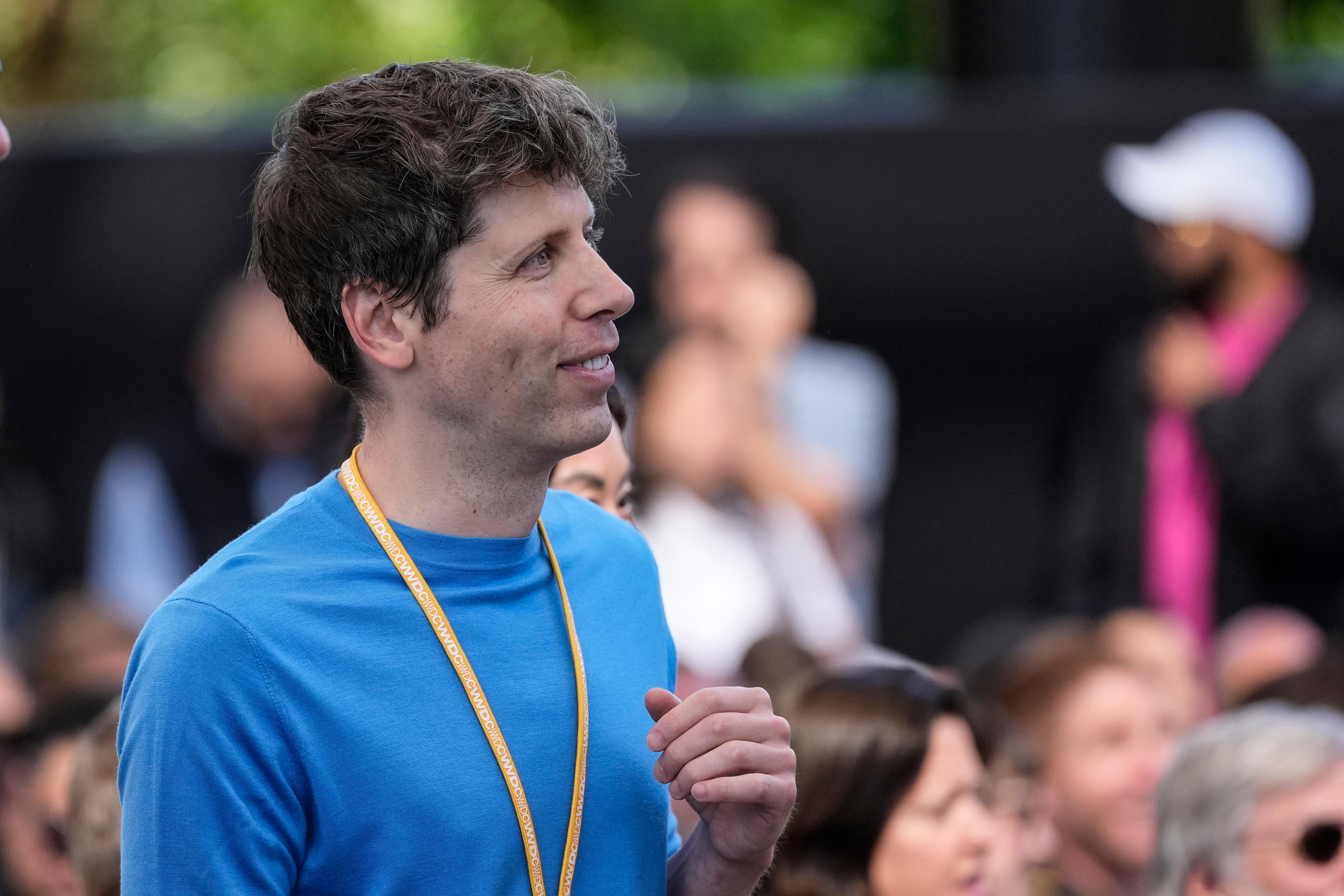 Open AI:s vd Sam Altman. Arkivbild. Foto: Jeff Chiu/AP/TT