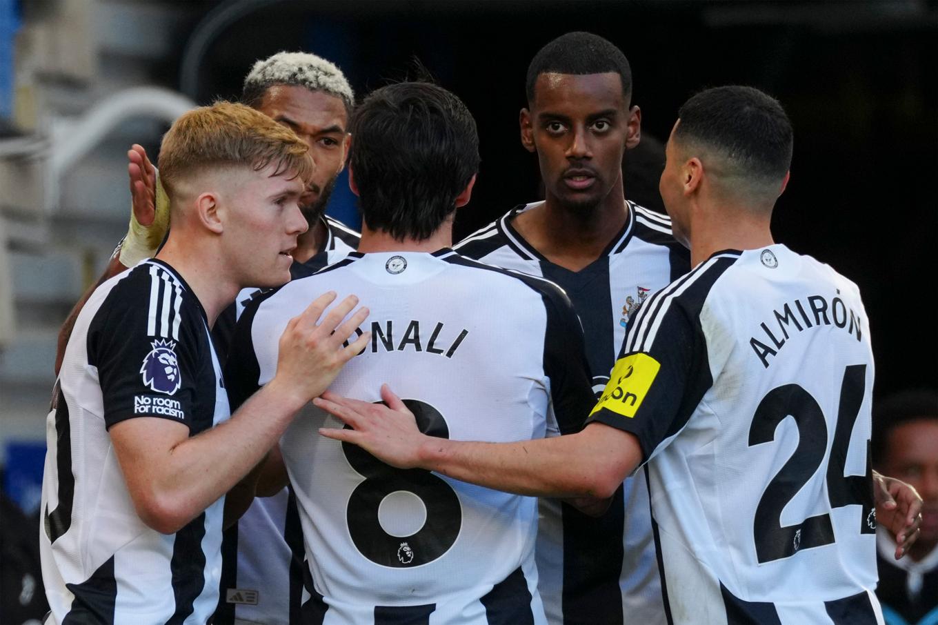 Alexander Isak kvitterade för Newcastle i förlustmatchen mot Chelsea. Foto: Dave Shopland/AP/TT