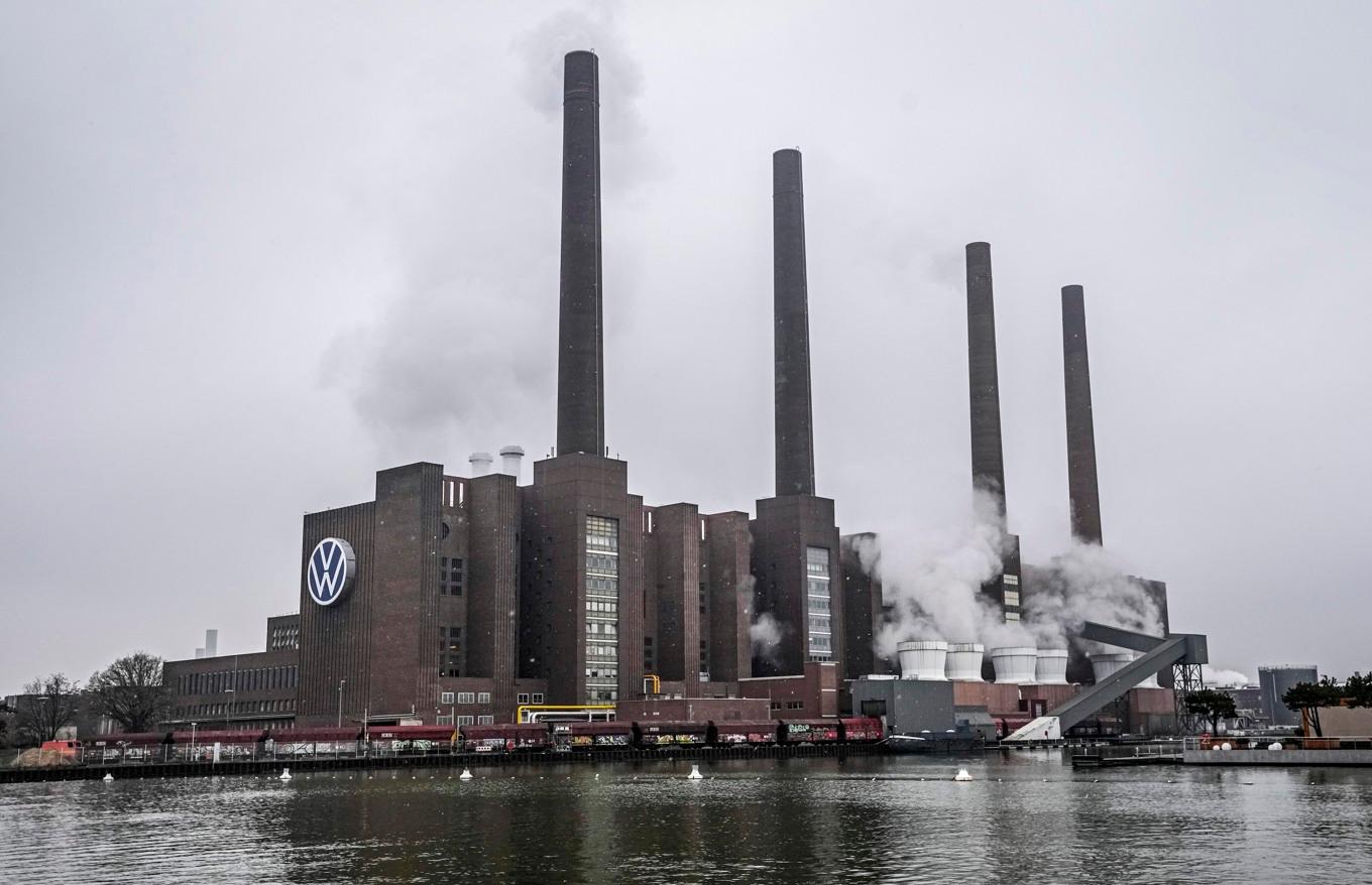 Volkswagens fabrik i Wolfsburg i Tyskland. Arkivbild. Foto: Martin Meissner/AP/TT