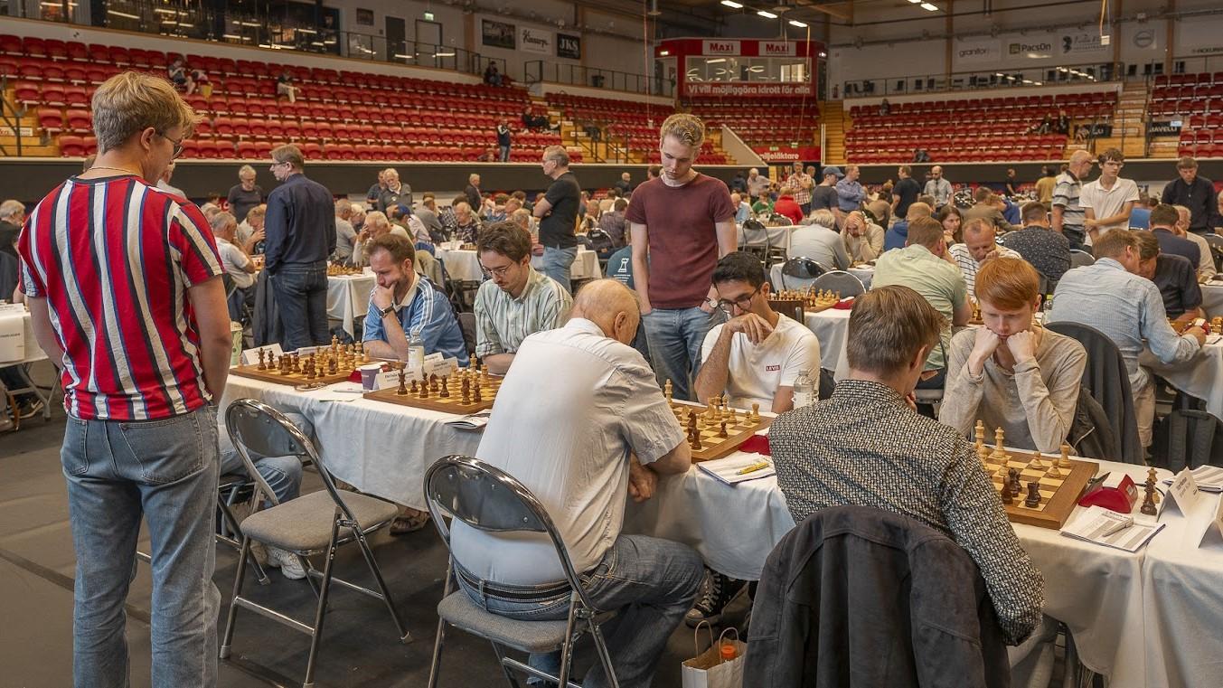 2026 beräknas omkring 700–800 schackspelare samlas i Jönköping under schack-SM. Foto: Lars OA Hedlund