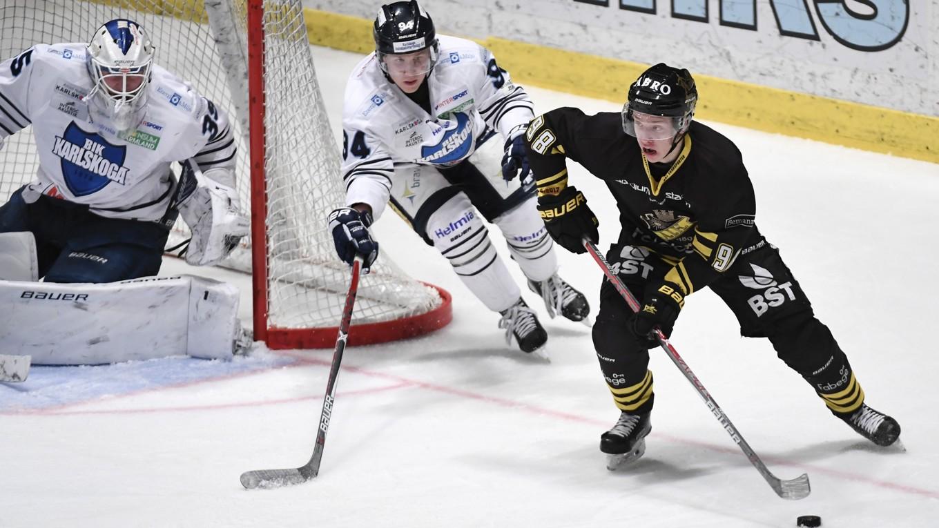 Jesper Bratt tog sig till NHL utan att ha spelat i SHL. Många trodde att han var för liten, men gång på gång har         han bevisat att tvivlarna hade fel. Foto: Jessica Gow/TT