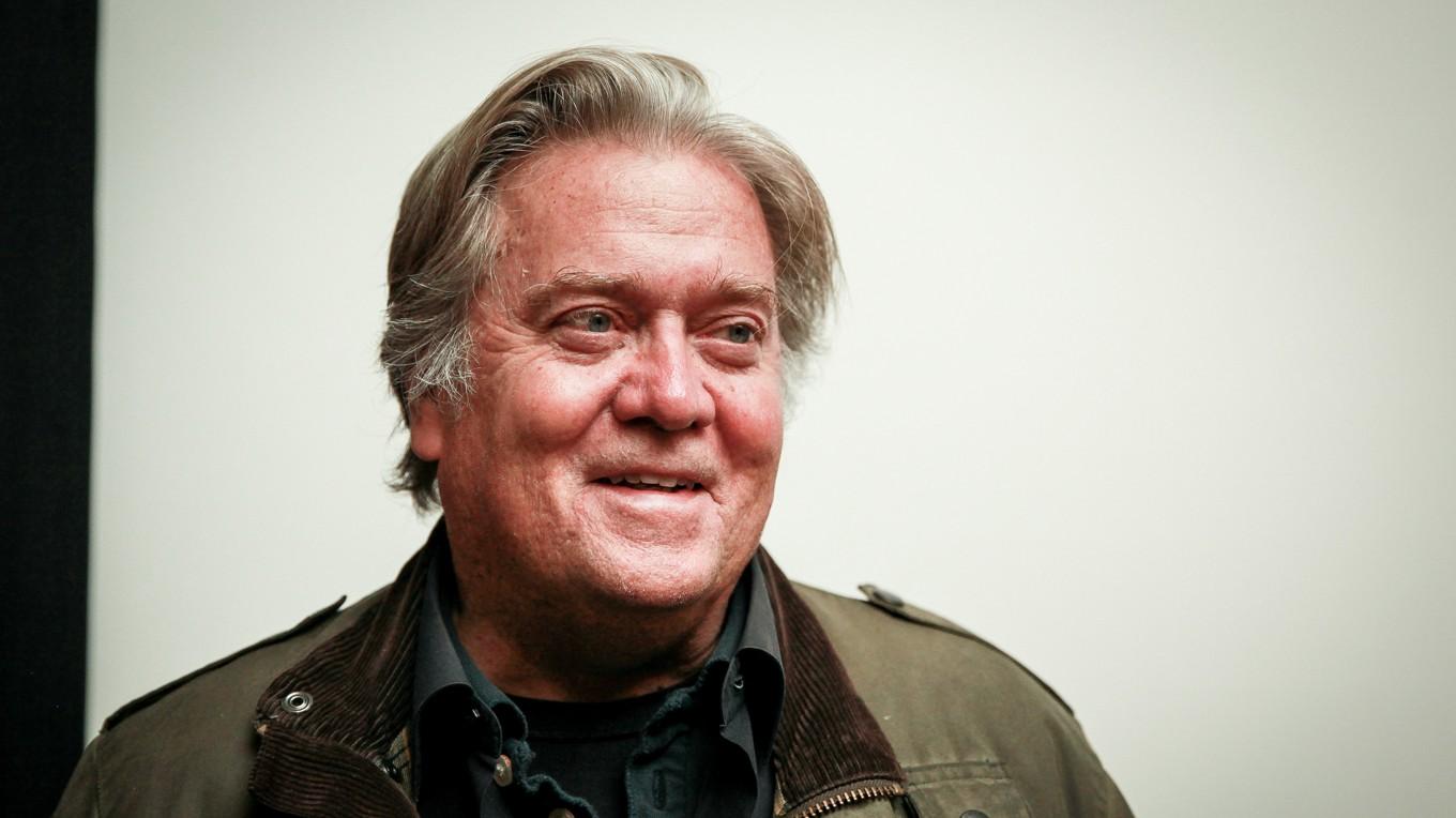 Steve Bannon, som tidigare varit Trumps chefsstrateg, är nu en fri man. Foto: Samira Bouaou