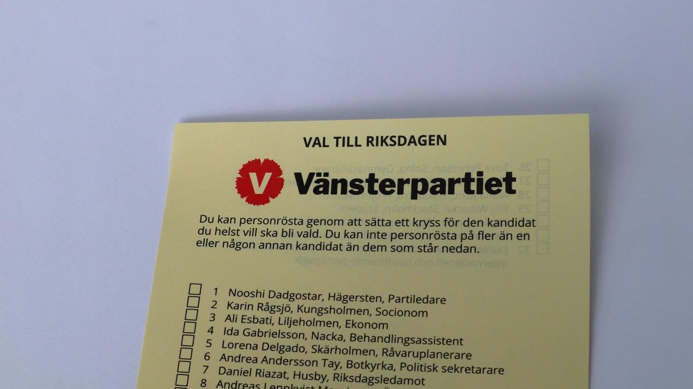 Vänsterpartiet har åter hamnat i blåsväder efter att det visat sig att en representant från den terrorklassade organisationen PFLP deltog på ett årsmöte med partiet i Angered. Foto: Shutterstock