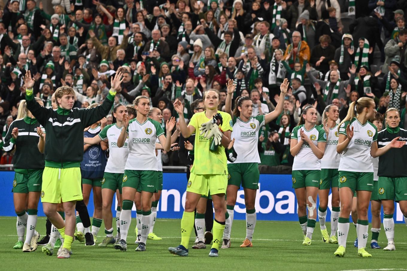 Hammarby mot Manchester City lockade storpublik. Foto: Claudio Bresciani/TT