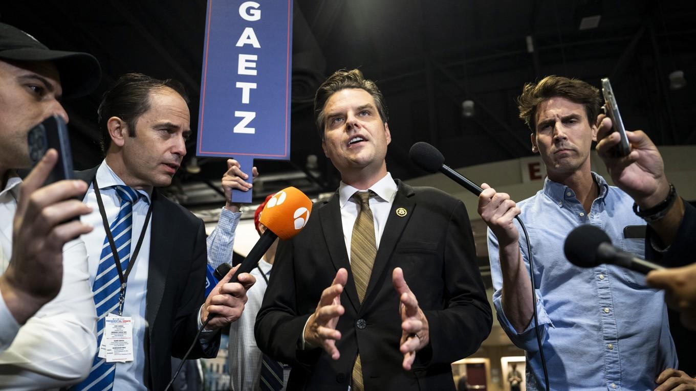 Matt Gaetz, Trumps tilltänkta justitieminister, är ett av de mer kontroversiella valen, även bland en del republikaner. Foto: Madalina Vasiliu