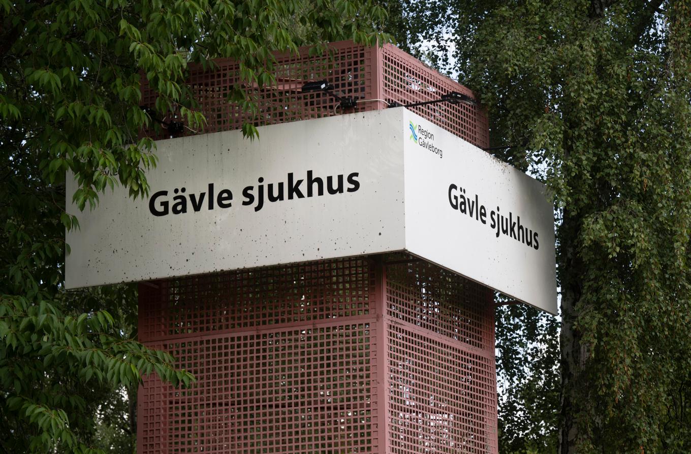 Gävle sjukhus i region Gävleborg. Arkivbild. Foto: Fredrik Sandberg/TT