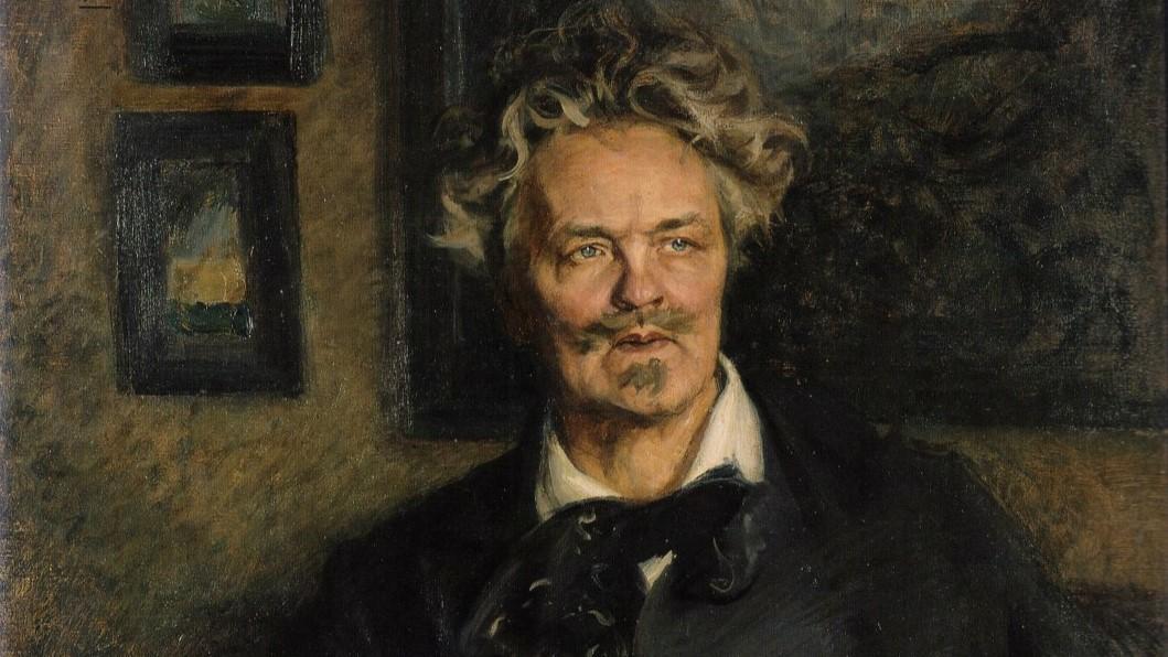 August Strindberg, porträtterad av Richard Bergh, 1905. Foto: Public Domain