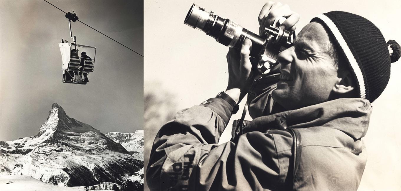 Tysken Hans Truöl var en passionerad fotograf som förvandlade sin entusiasm till en framgångsrik karriär inom fotojournalistik. Han specialiserade sig på vintersport­fotografi. Under 1950-talet började Truöl använda Hasselblads­kameror, vilket gav hans bilder enastående skärpa och kontrast. Hans förmåga att experimentera med motljus gav upphov till fotografier som skapade sensation och satte en ny standard för estetiken inom sportfotografi. Hans konstnärliga uttryck visade att han inte bara var fotograf utan även en historieberättare, som fångade mänskligheten i rörelse och gav oss en unik inblick i sportens och även i livets skönhet. Genom sin lins förde han oss närmare vintersportens själ, och visade att en bild verkligen kan säga mer än tusen ord. Foto: Hans Truöl Archive