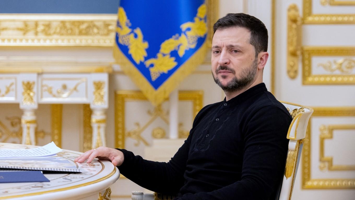 Ukrainas president Volodymyr Zelenskyj. Foto: Tetiana Dzhafarova/AFP via Getty Images