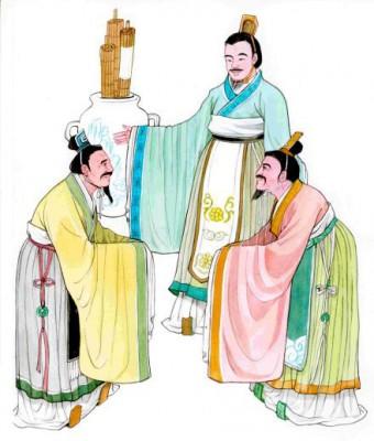 Shangdynastins kung Wen av Zhou var ett bra exempel att ta efter. (Illustratör: Blue Hsiao, Epoch Times)