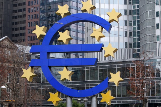 Europeiska centralbanken (ECB). Foto: Daniel Roland/AFP/Getty Images