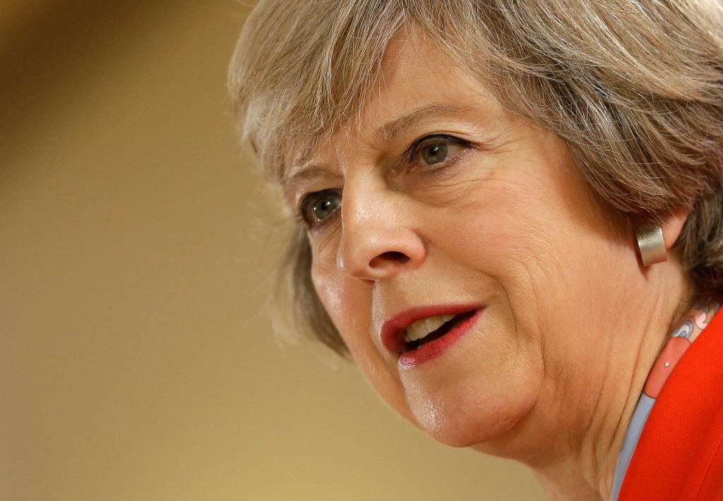 Storbritanniens premiärminister Theresa May. (Foto: Alastair Grant/AP/TT-arkivbild)