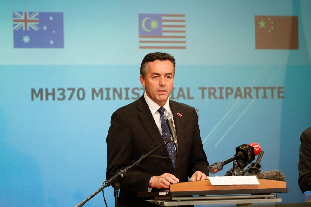 Australiens transportminister Darren Chester. Arkivbild. (Foto: Vincent Thian/AP/TT)