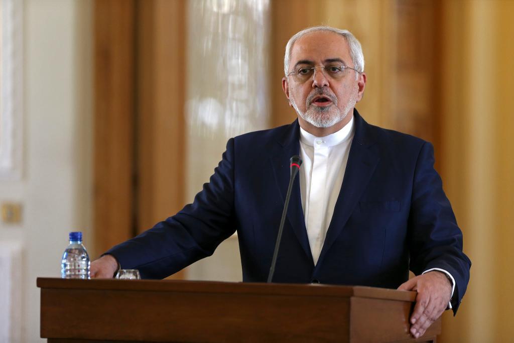 Irans utrikesminister Javad Zarif.  (Foto: Vahid Salemi/AP/TT-arkivbild)