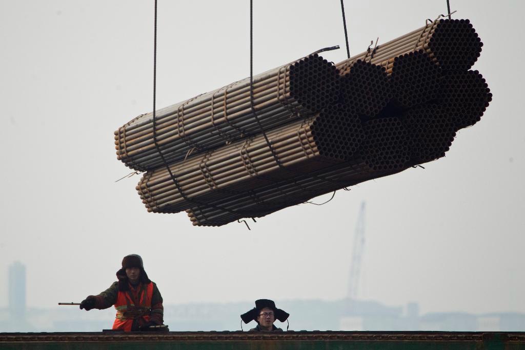 


Kinesiska stålarbetare får se sig om efter andra jobb.  Foto: Alexander F. Yuan/AP/TT-arkivbild                                                                                                                                    
