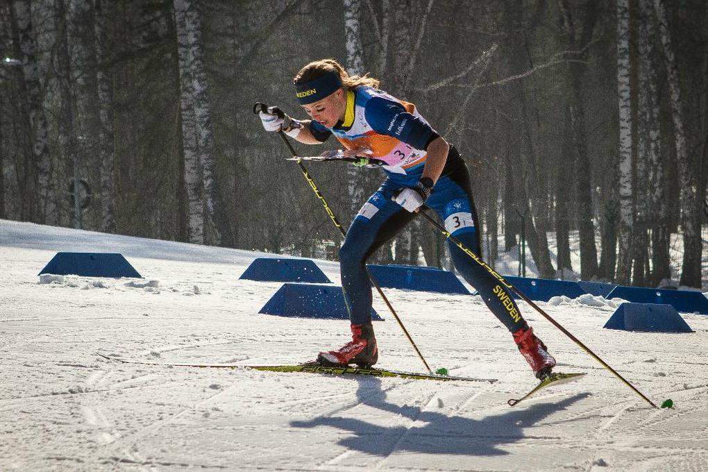 

Tove Alexandersson åker bra i sibiriska Kransojarsk. Foto: Victor Lundmark/Skogssport                                                                                        