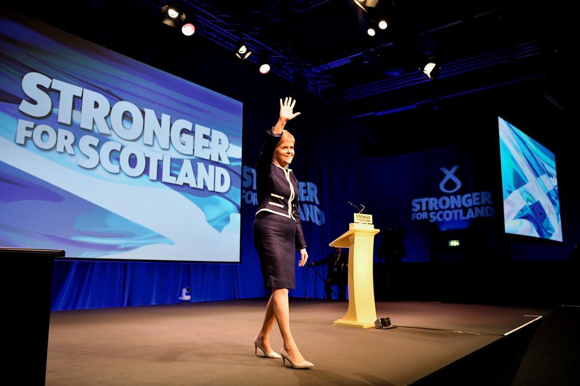 Nicola Sturgeon, Skottlands försteminister. Foto: Jeff J Mitchell/Getty Images